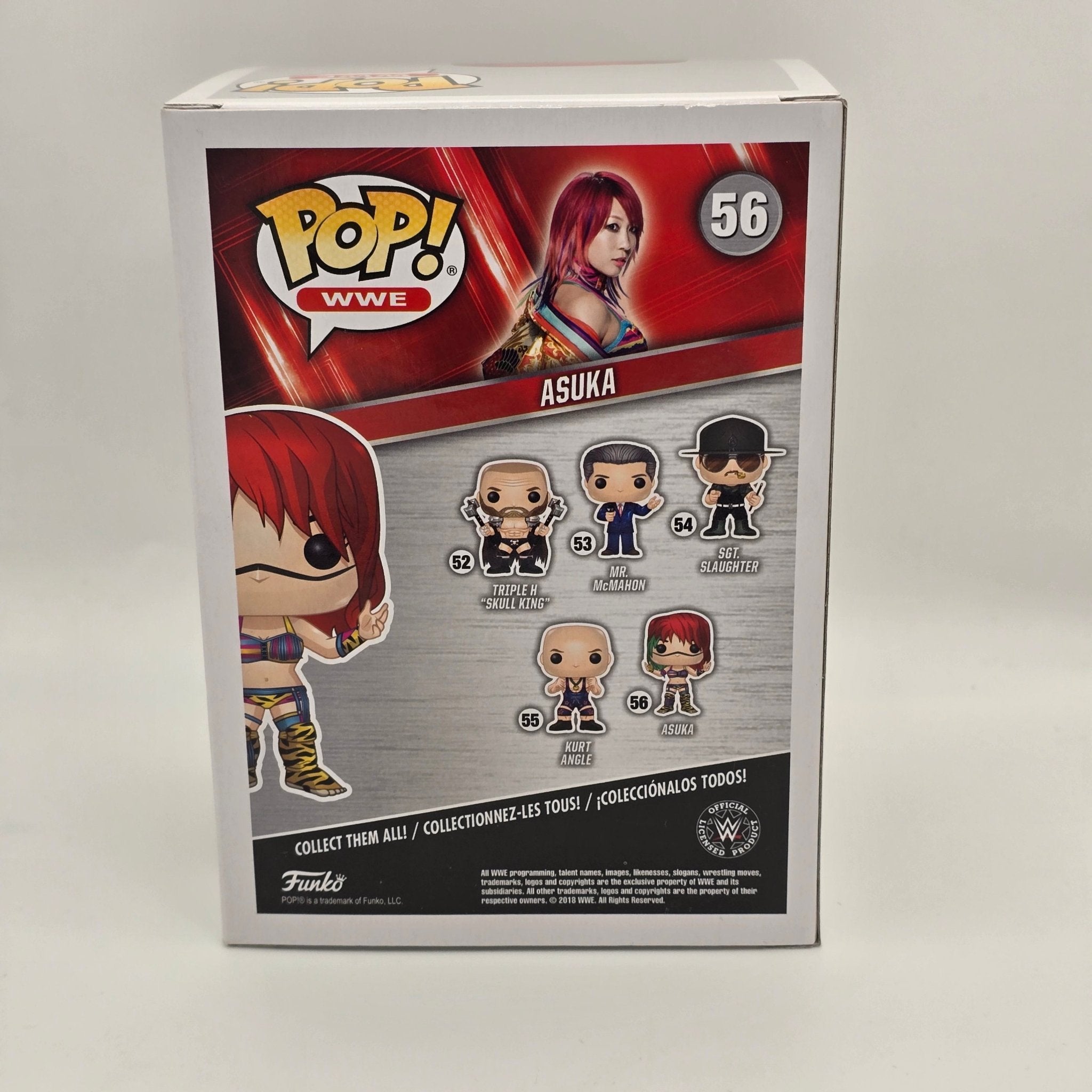 WWE - Asuka Green Mask - #56 - Wrestling - Funko Pop!