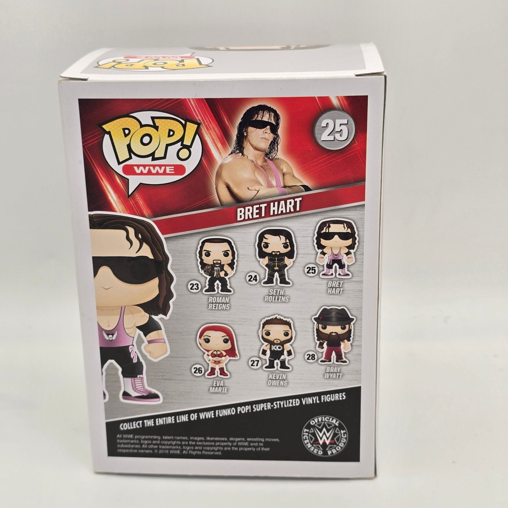 WWE - Bret Hart - 25 - Wrestling - Funko Pop!