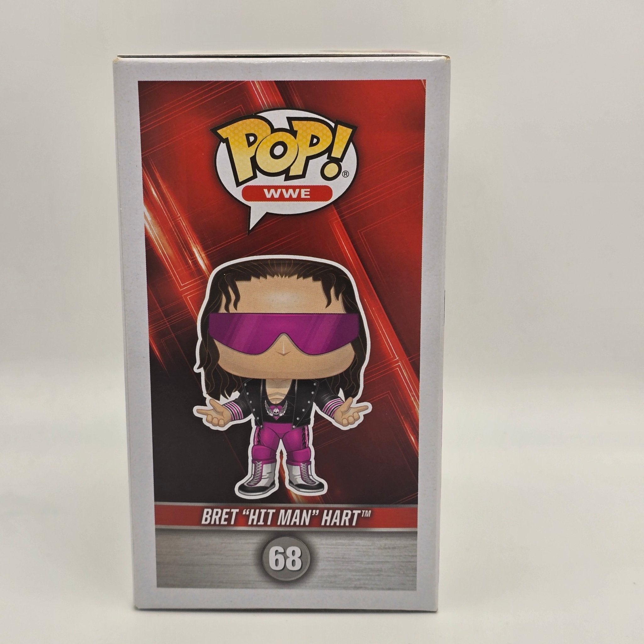 WWE - Bret "Hit Man" Hart - #68 - Wrestling - Funko Pop!