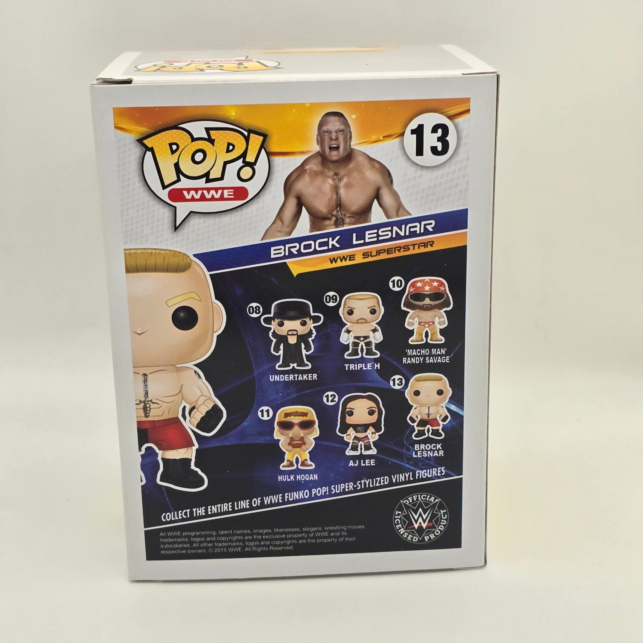 WWE - Brock Lesnar - #13 - Walmart Exclusive - Wrestling - Funko Pop!