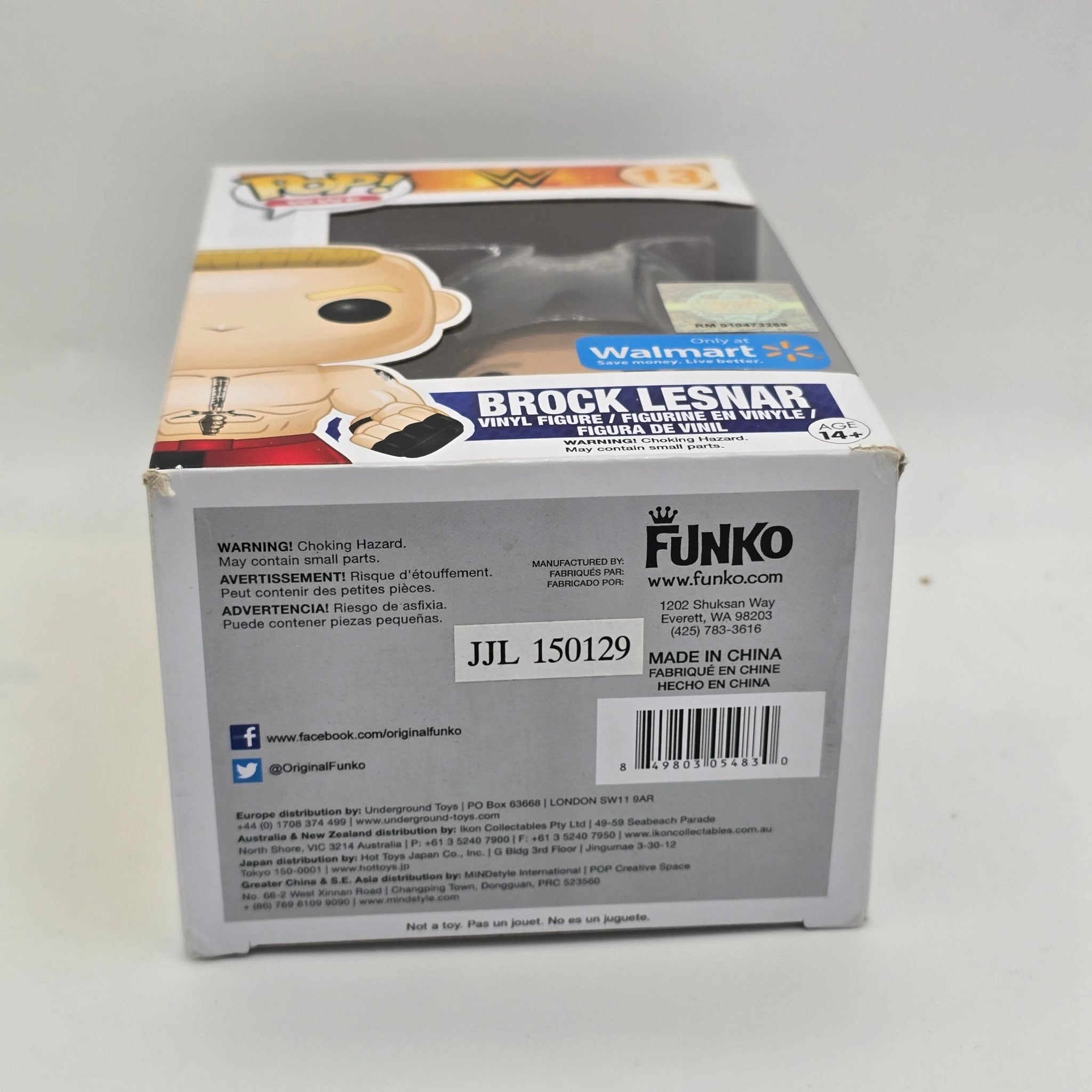 WWE - Brock Lesnar - 13 - Walmart Exclusive - Wrestling - Funko Pop!