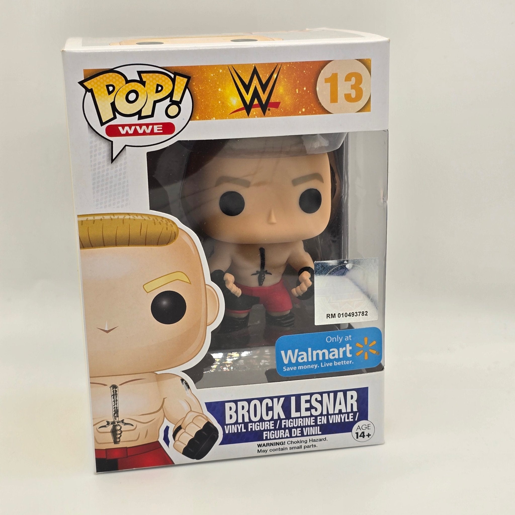 WWE - Brock Lesnar - #13 - Walmart Exclusive - Wrestling - Funko Pop!