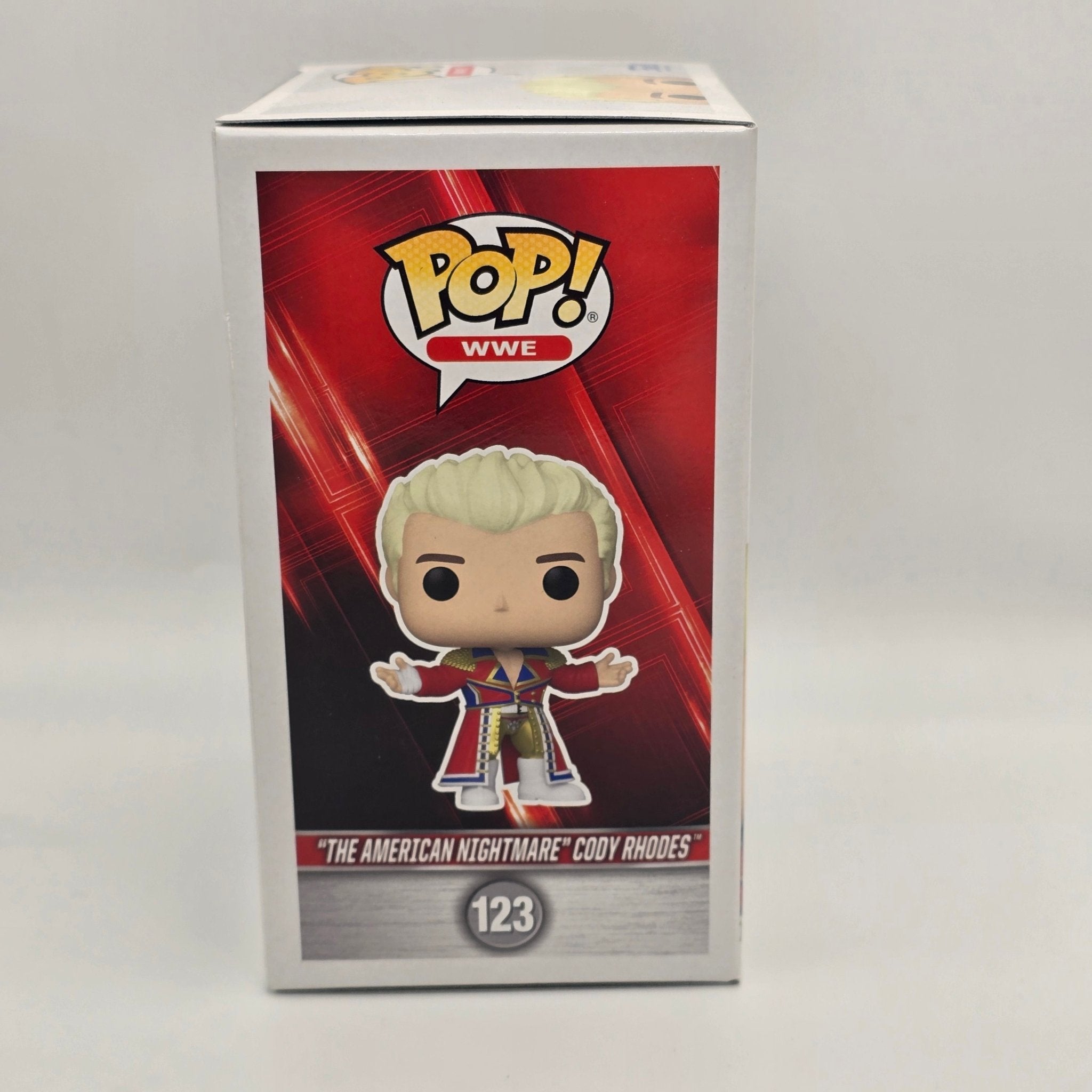 WWE - Cody Rhodes - #123 - Walmart Exclusive - Wrestling - Funko Pop!