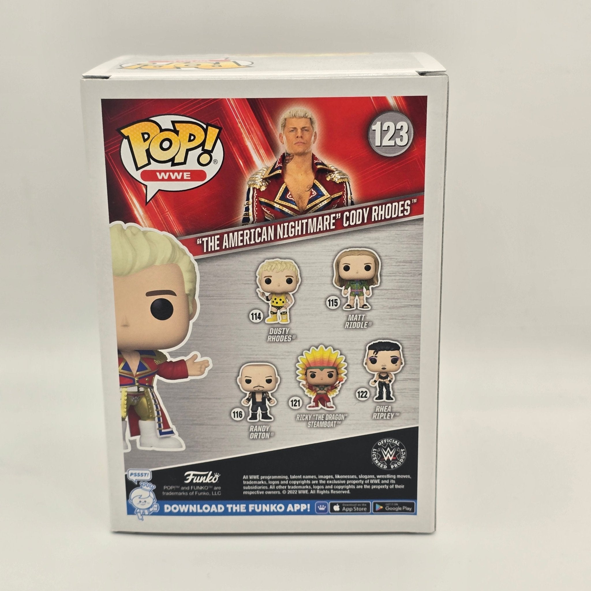 WWE - Cody Rhodes - #123 - Walmart Exclusive - Wrestling - Funko Pop!