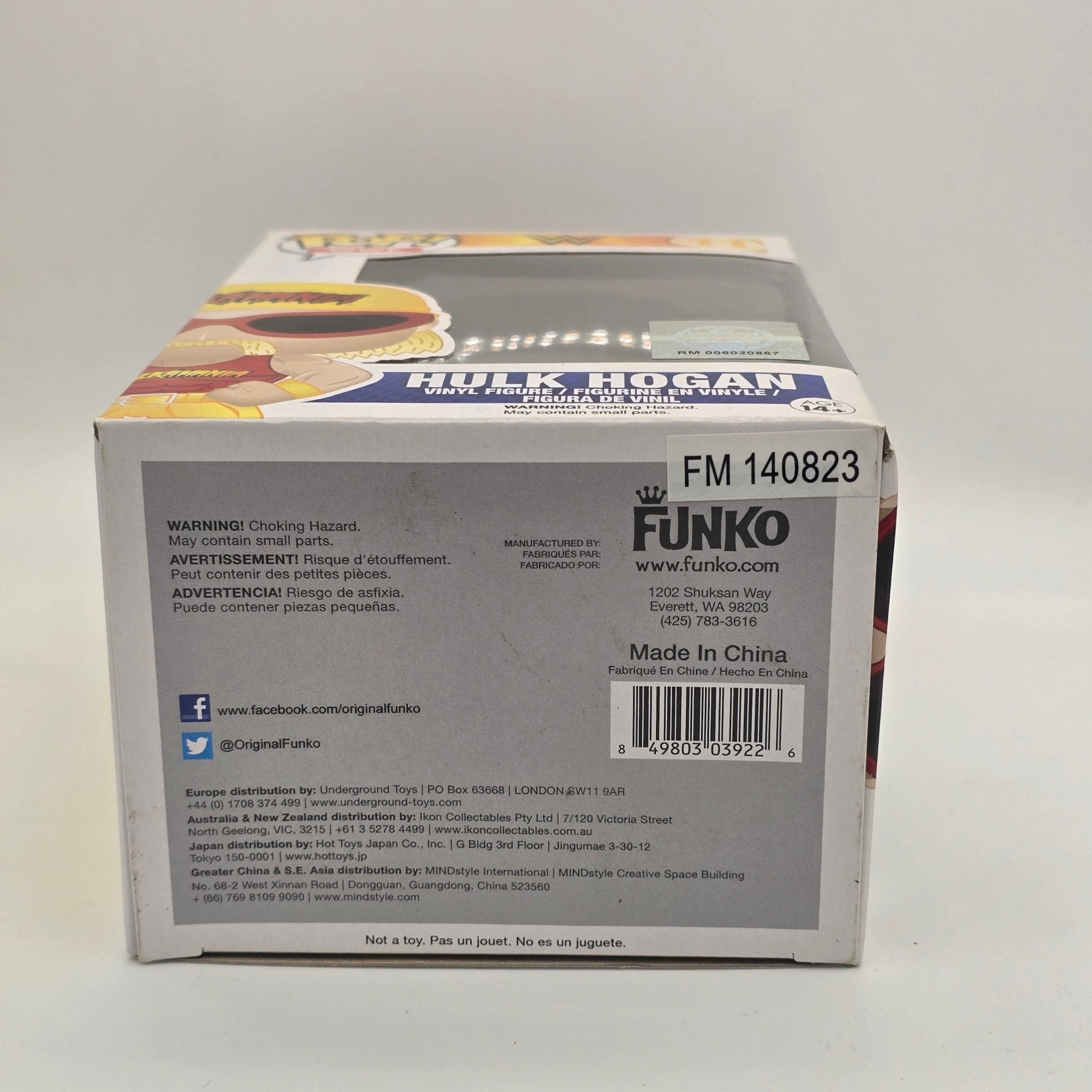 WWE - Hulk Hogan - #11 - Wrestling - Funko Pop!