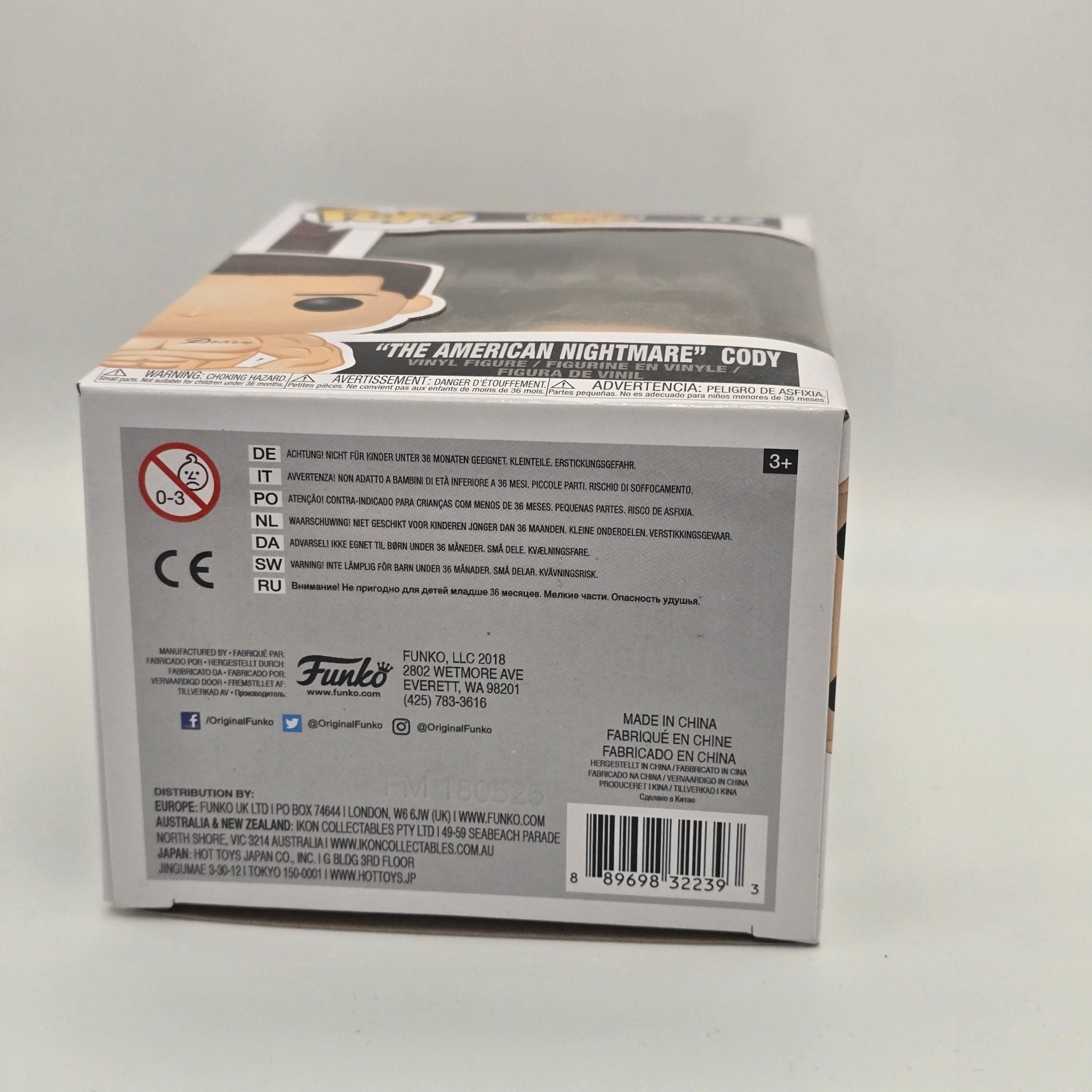 WWE NJPW - Cody Rhodes The American Nightmare - #02 - Bullet Club - Wrestling - Funko Pop!