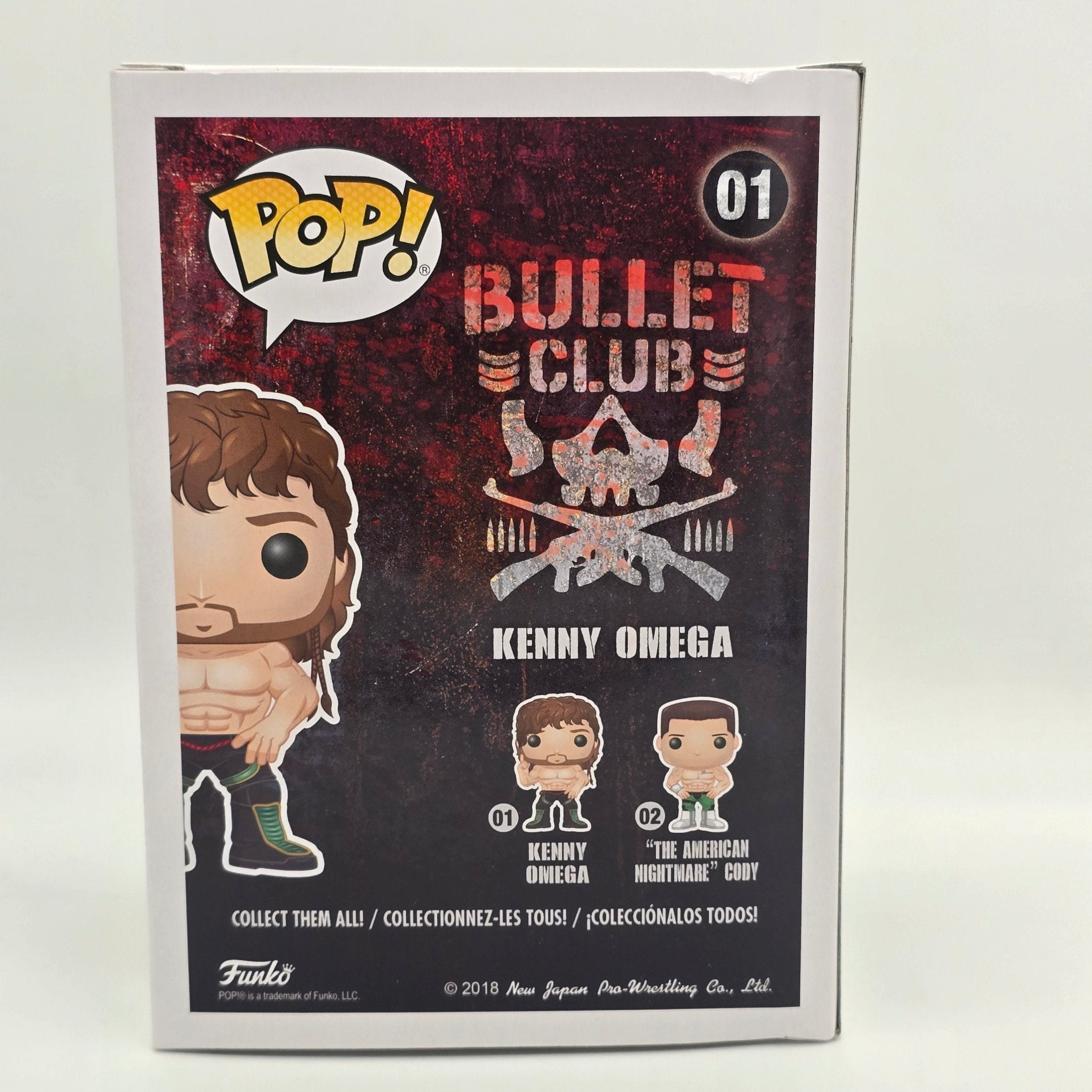 WWE NJPW - Kenny Omega - #01 - Bullet Club - Wrestling - Funko Pop!