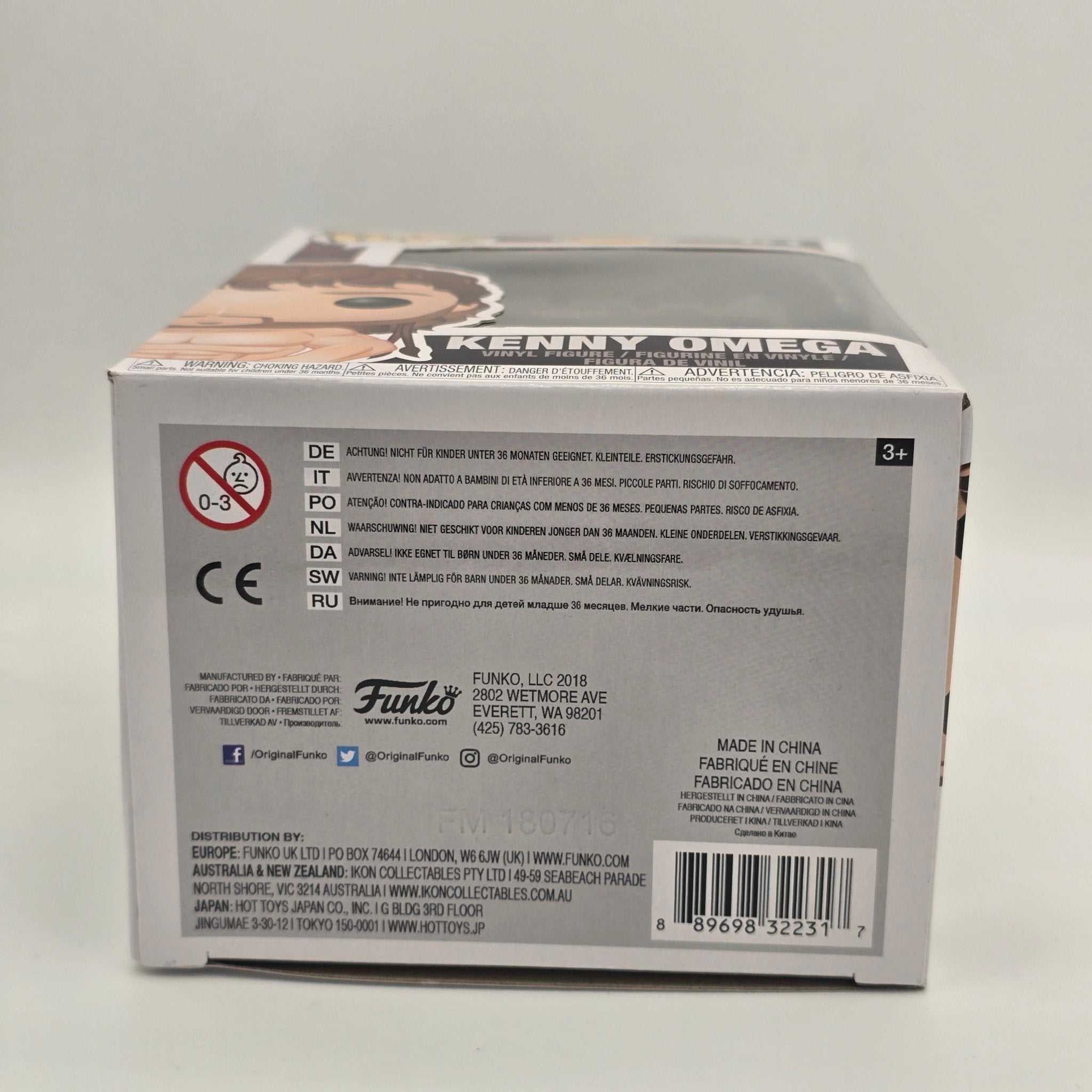 WWE NJPW - Kenny Omega - #01 - Bullet Club - Wrestling - Funko Pop!