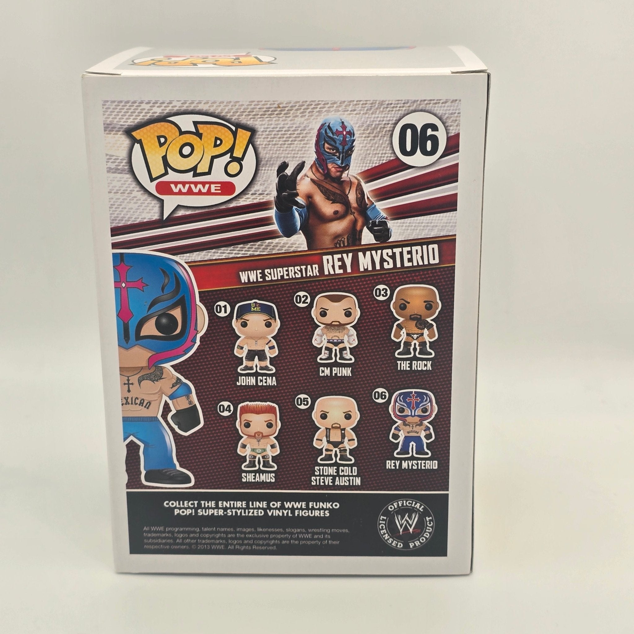 WWE - Rey Mysterio - #06 - 7 Eleven Exclusive - Wrestling - Vaulted Funko Pop!