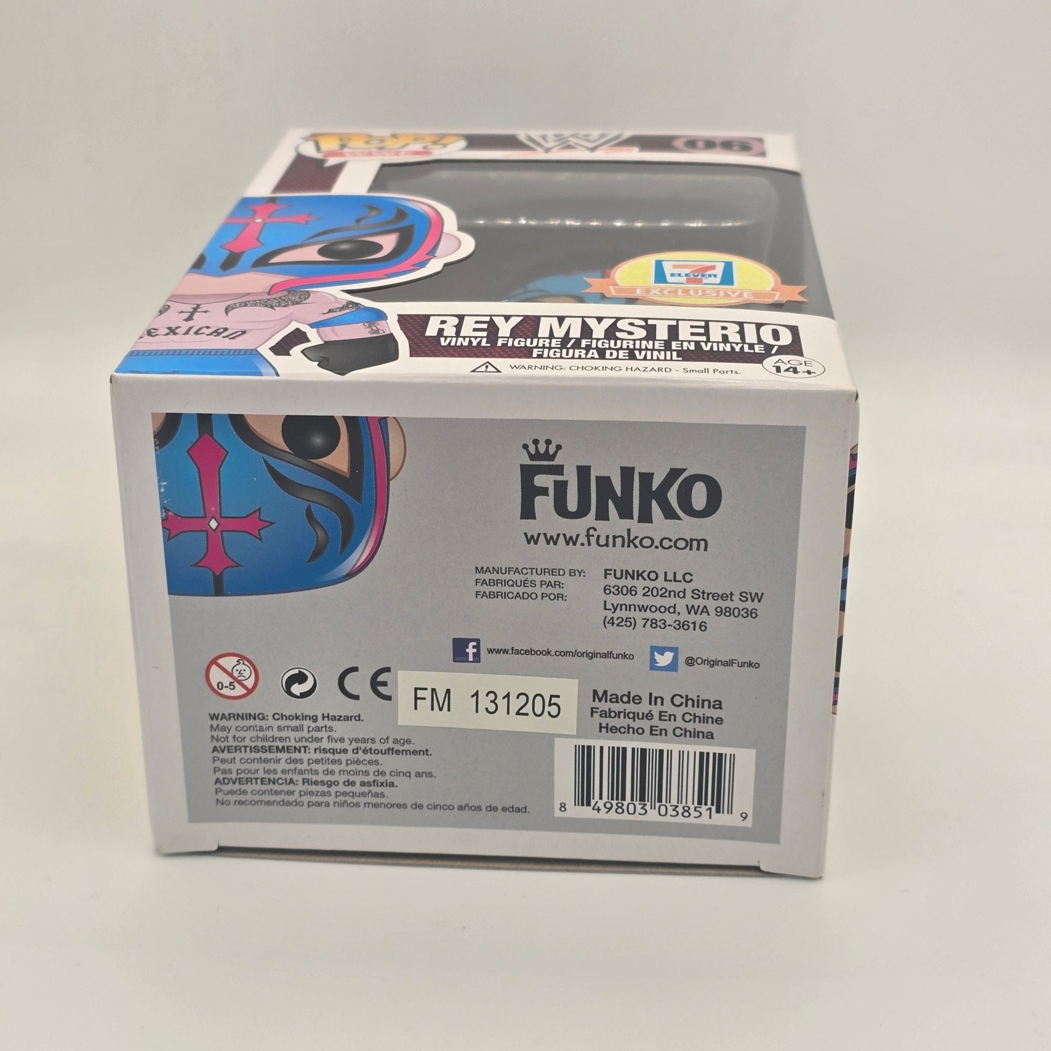WWE - Rey Mysterio - #06 - 7 Eleven Exclusive - Wrestling - Vaulted Funko Pop!