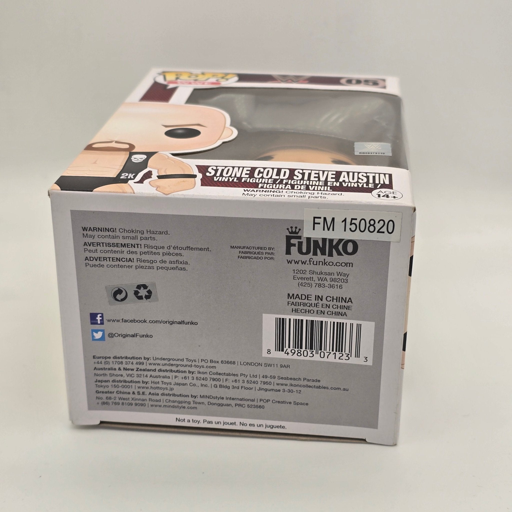 WWE - Stone Cold Steve Austin - #05 - Wrestling - Vaulted Funko Pop!