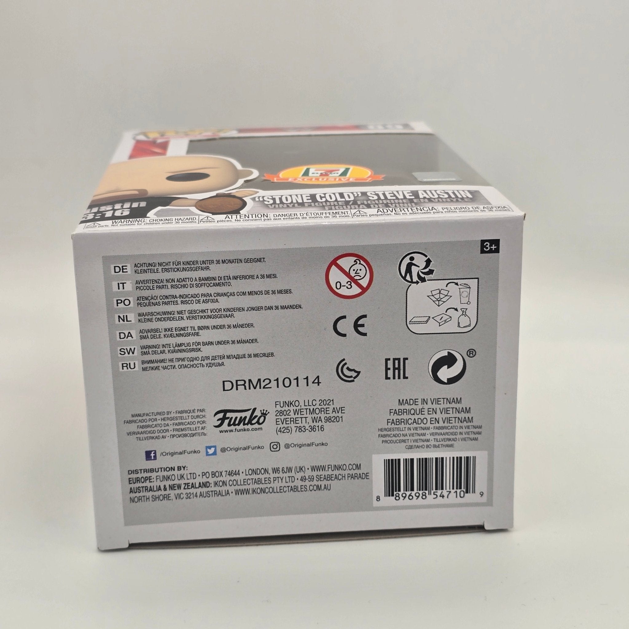 WWE - Stone Cold Steve Austin - #89 - 7 Eleven Exclusive - Wrestling - Funko Pop!