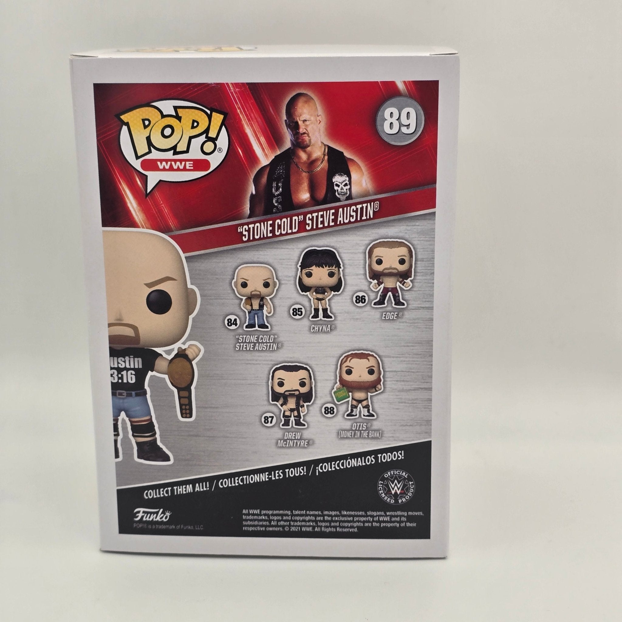 WWE - Stone Cold Steve Austin - #89 - 7 Eleven Exclusive - Wrestling - Funko Pop!