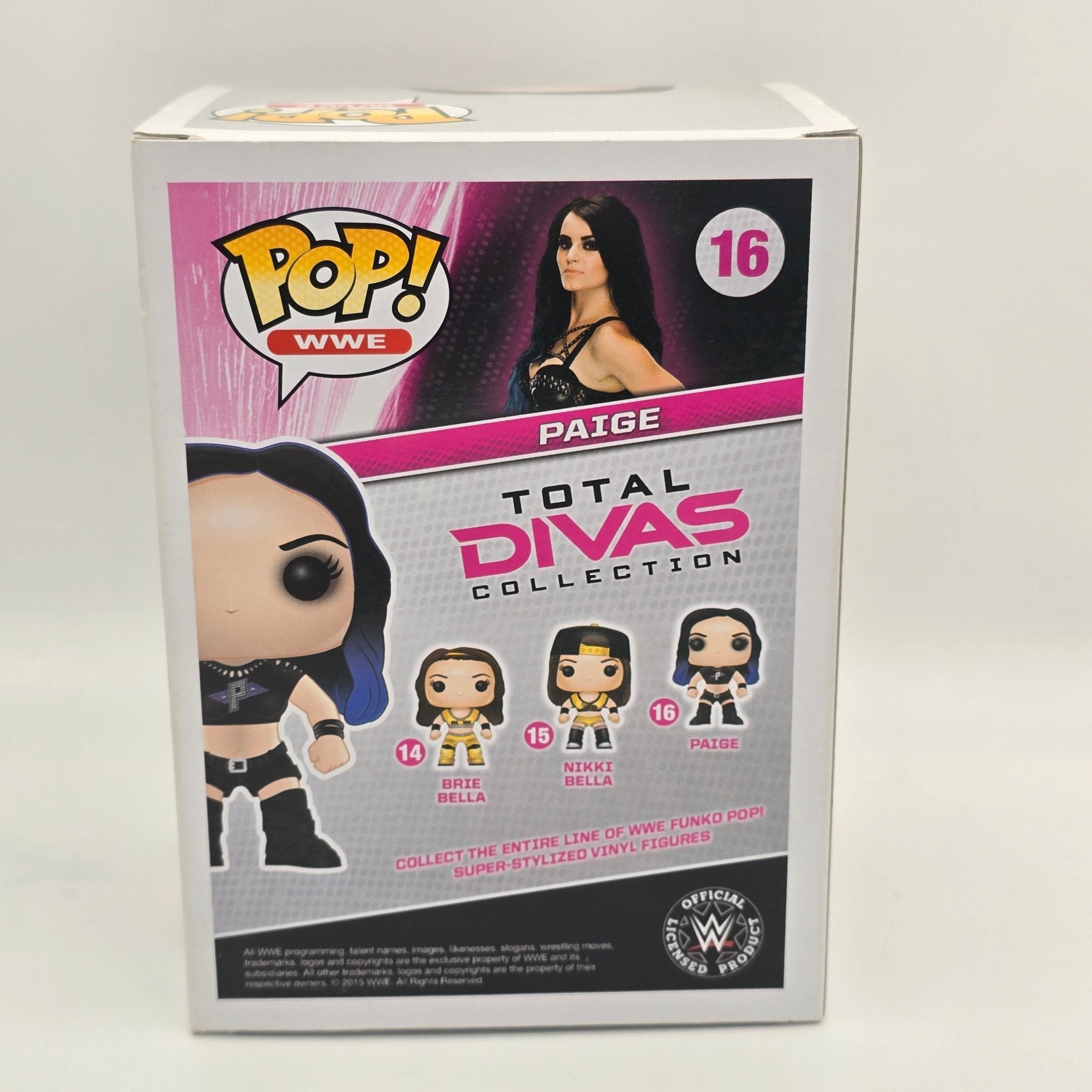 WWE Total Divas - Paige - #16 - Wrestling - Vaulted Funko Pop!