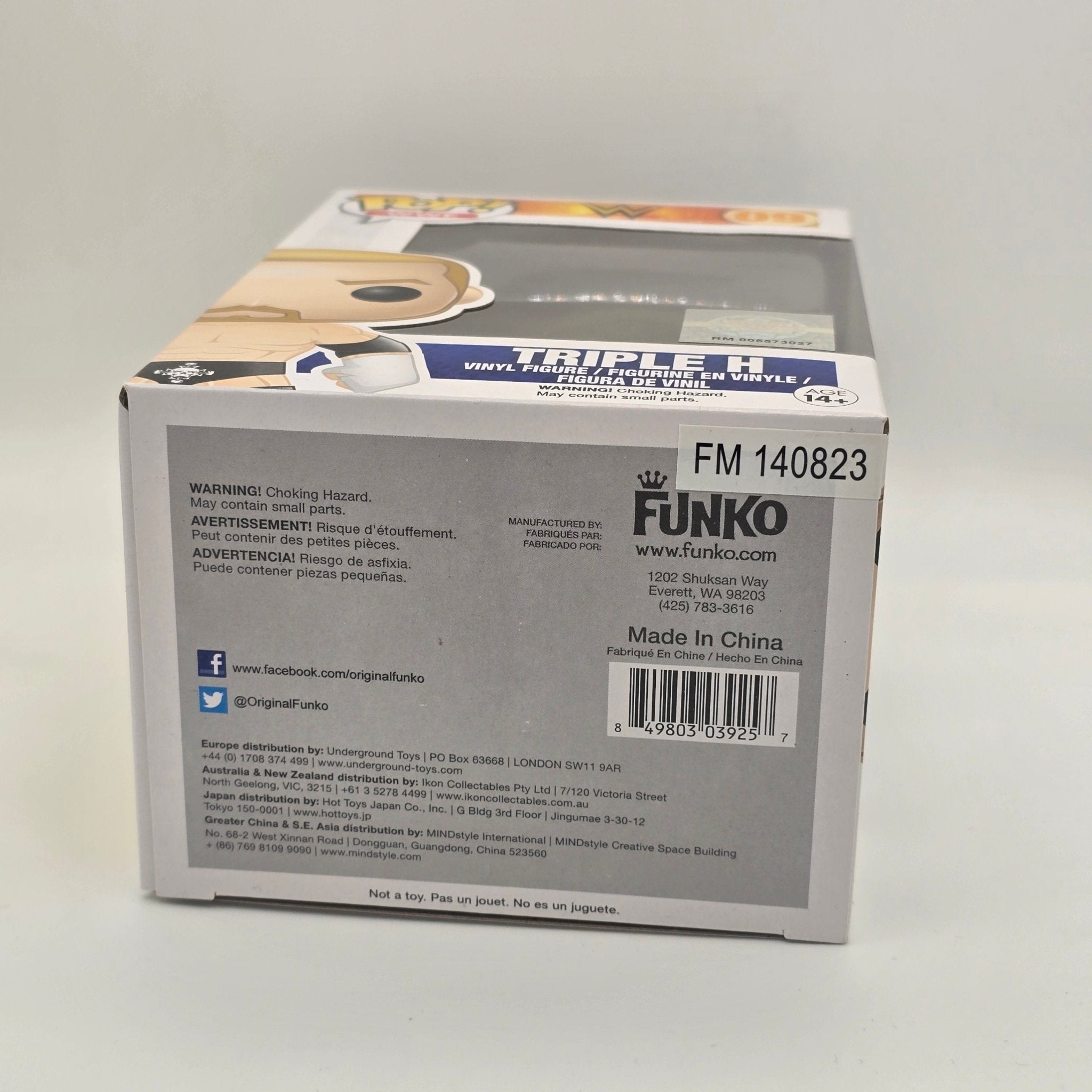 WWE - Triple H - #09 - Wrestling - Vaulted Funko Pop!