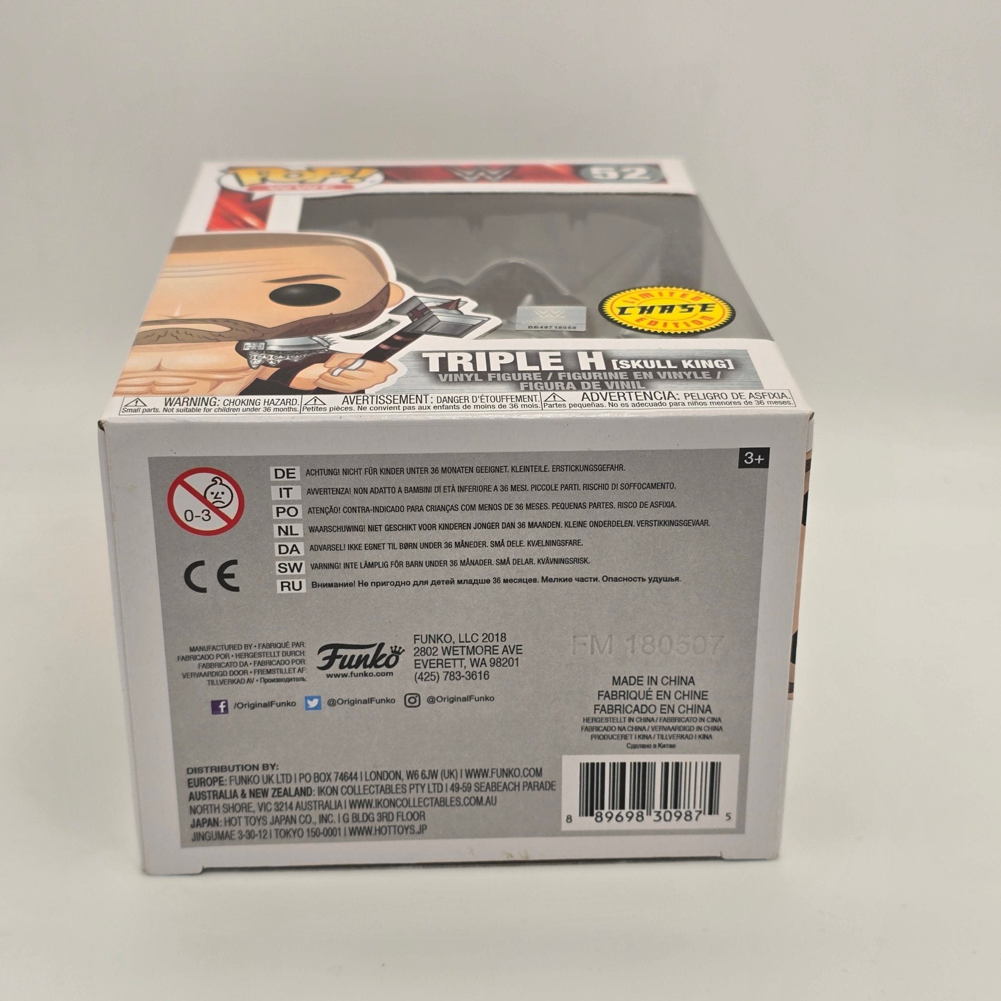 WWE - Triple H - #52 - Skull King - Chase - Wrestling - Funko Pop!