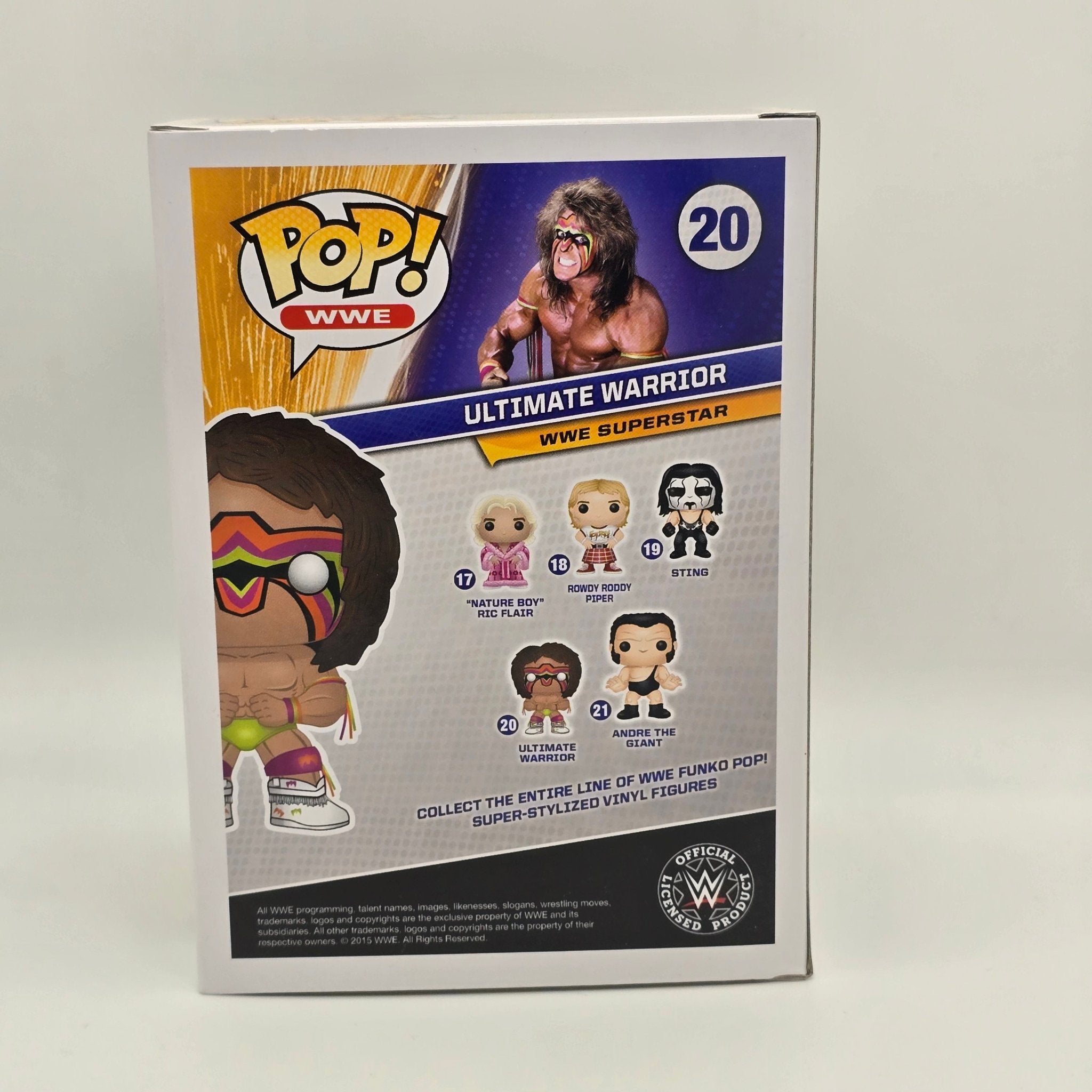 WWE - Ultimate Warrior - #20 - Wrestling - Funko Pop!
