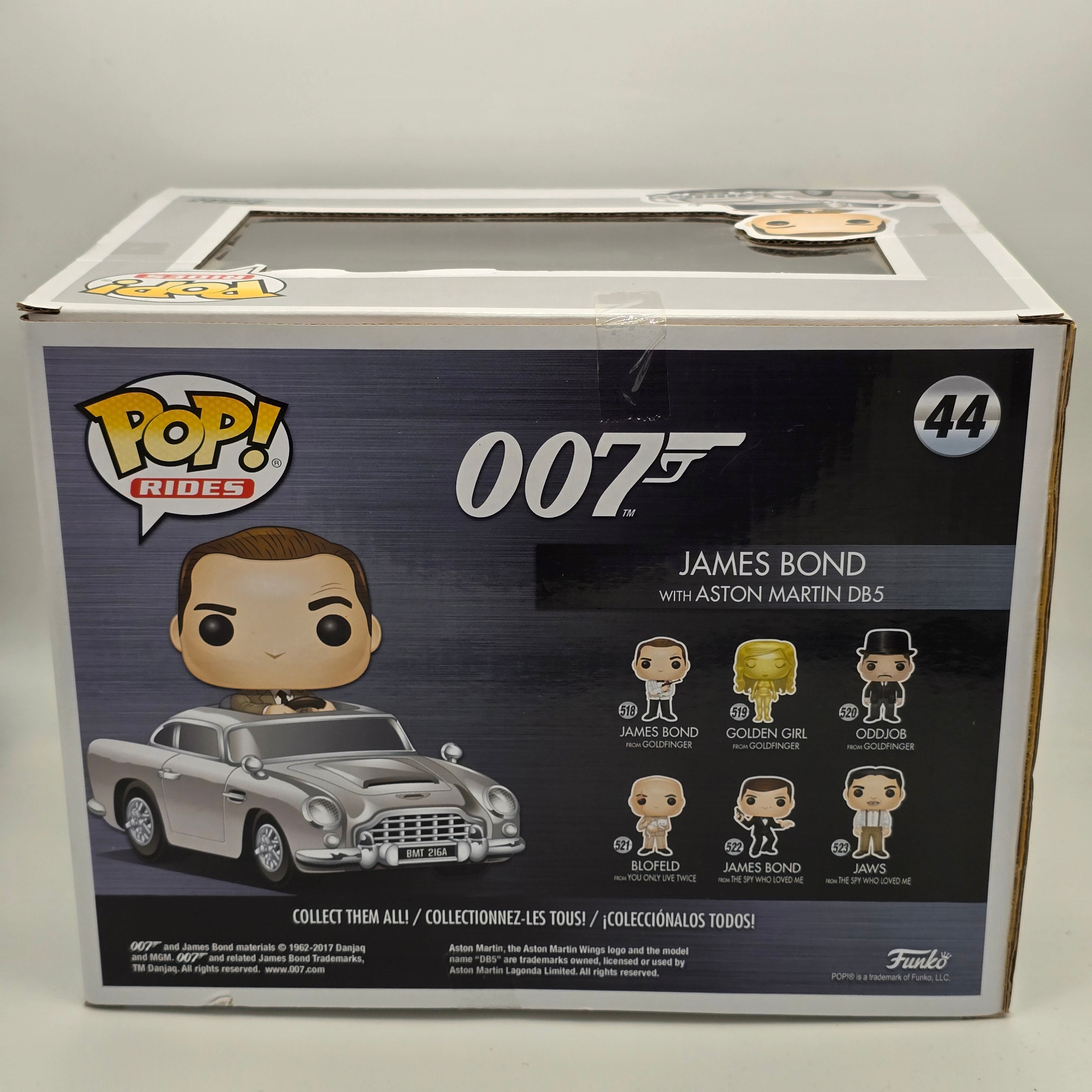 007 - James Bond (with Aston Martin DB5 - #44 - Movies