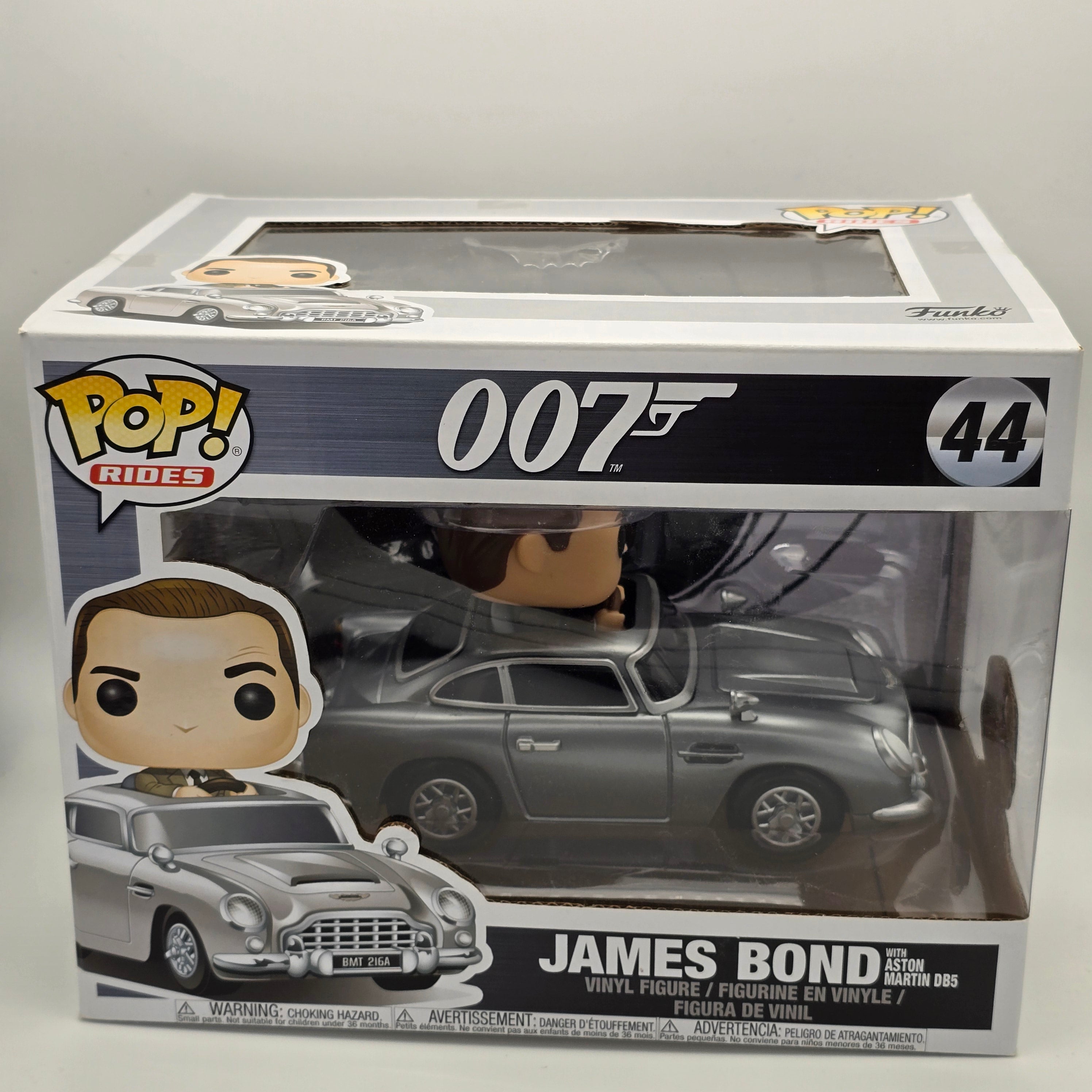 007 - James Bond (with Aston Martin DB5 - #44 - Movies - Funko Pop!