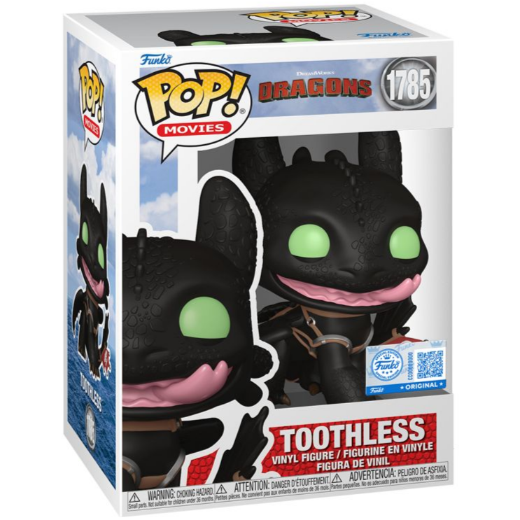 How To Train Your Dragon - Toothless - #1785 - Special Edition - Funko Pop!