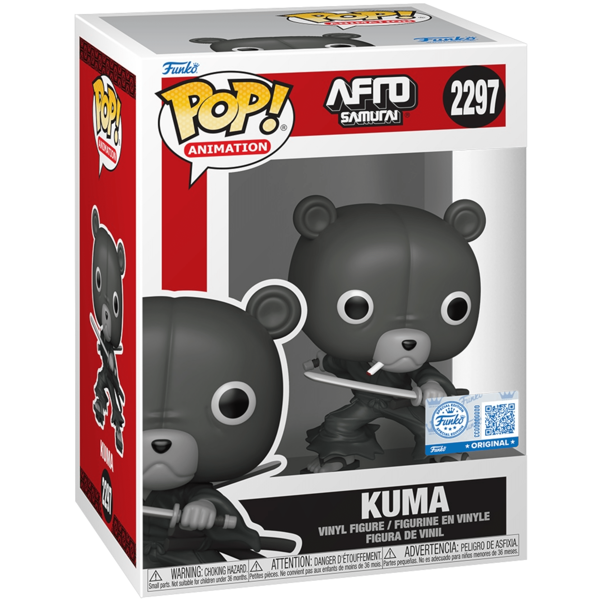 Afro Samurai - Kuma - 2297 - Special Edition - Anime - Funko Pop!
