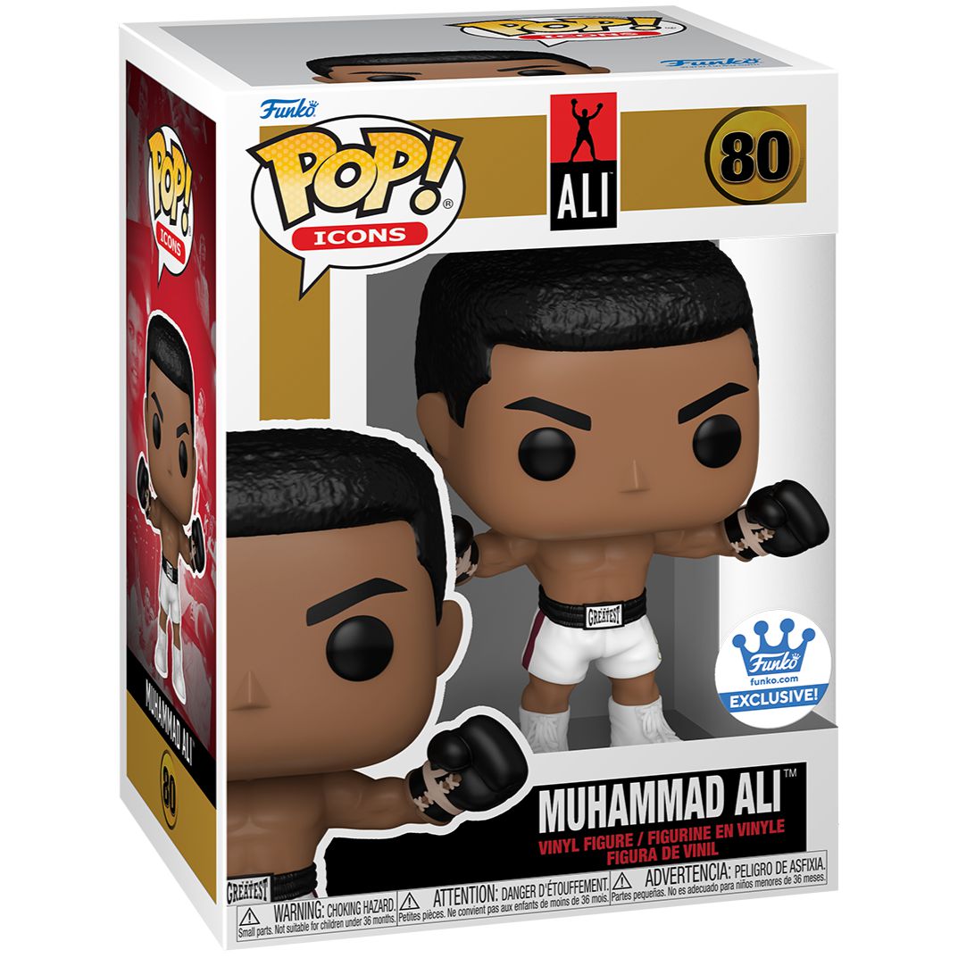 Ali - Muhammad Ali - #80 - Funko.com Exclusive - Icons - Funko Pop!