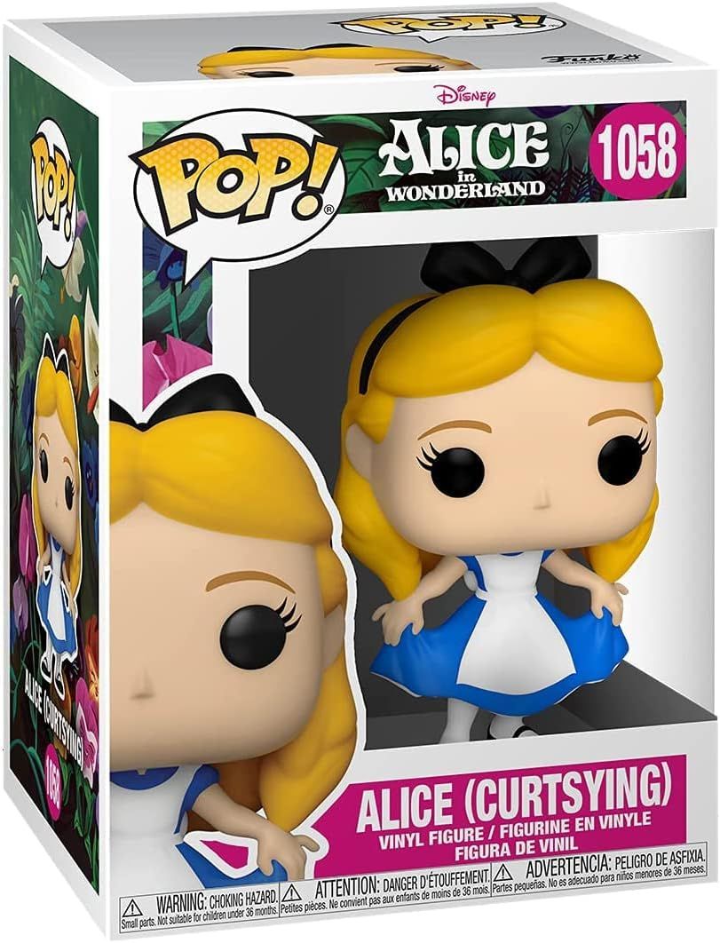 Alice in Wonderland - Alice Curtsying - #1058 - Disney - Funko Pop!