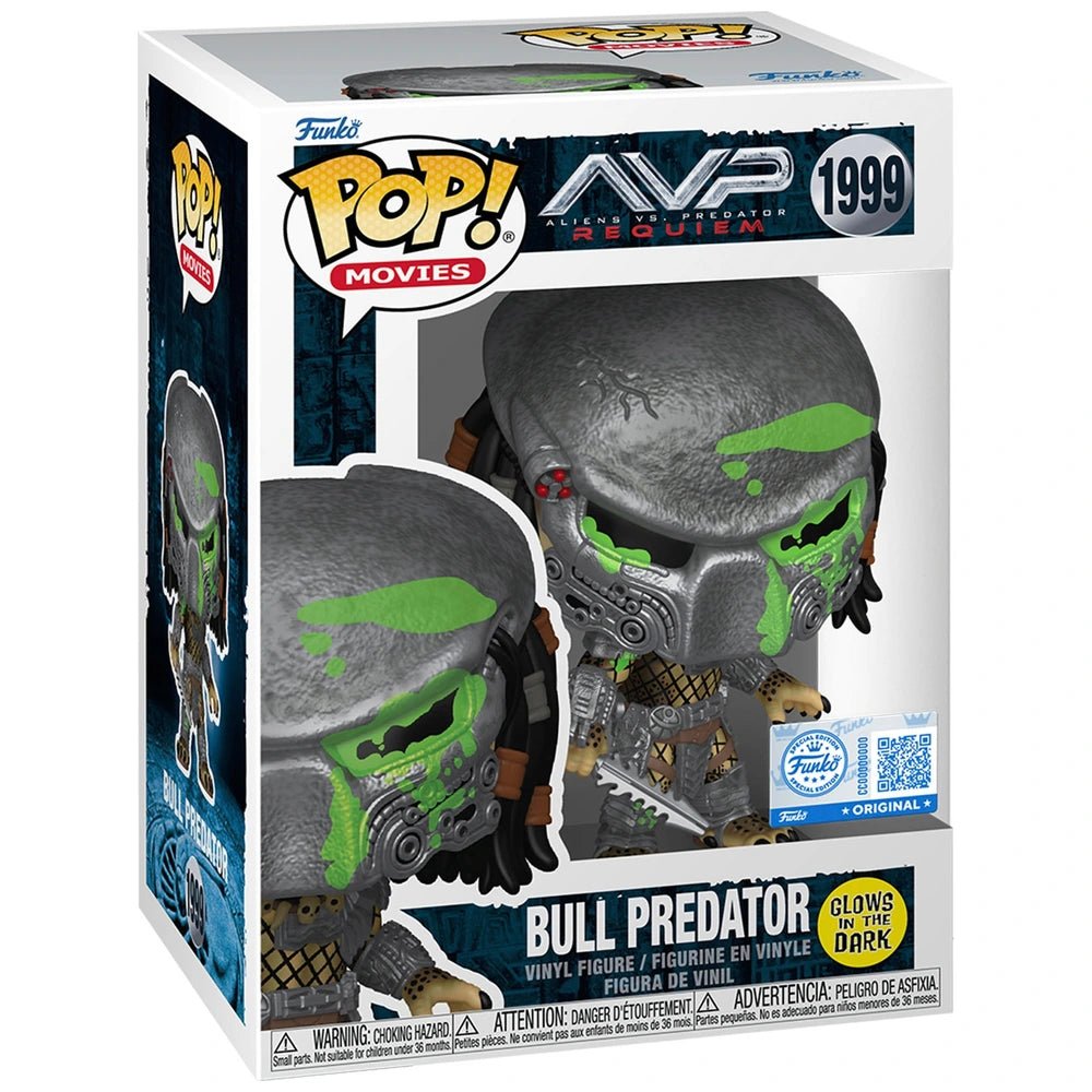 Aliens vs. Predator - Bull Predator Bloody Glow - 1999 - Special Edition - Movies - Funko Pop!