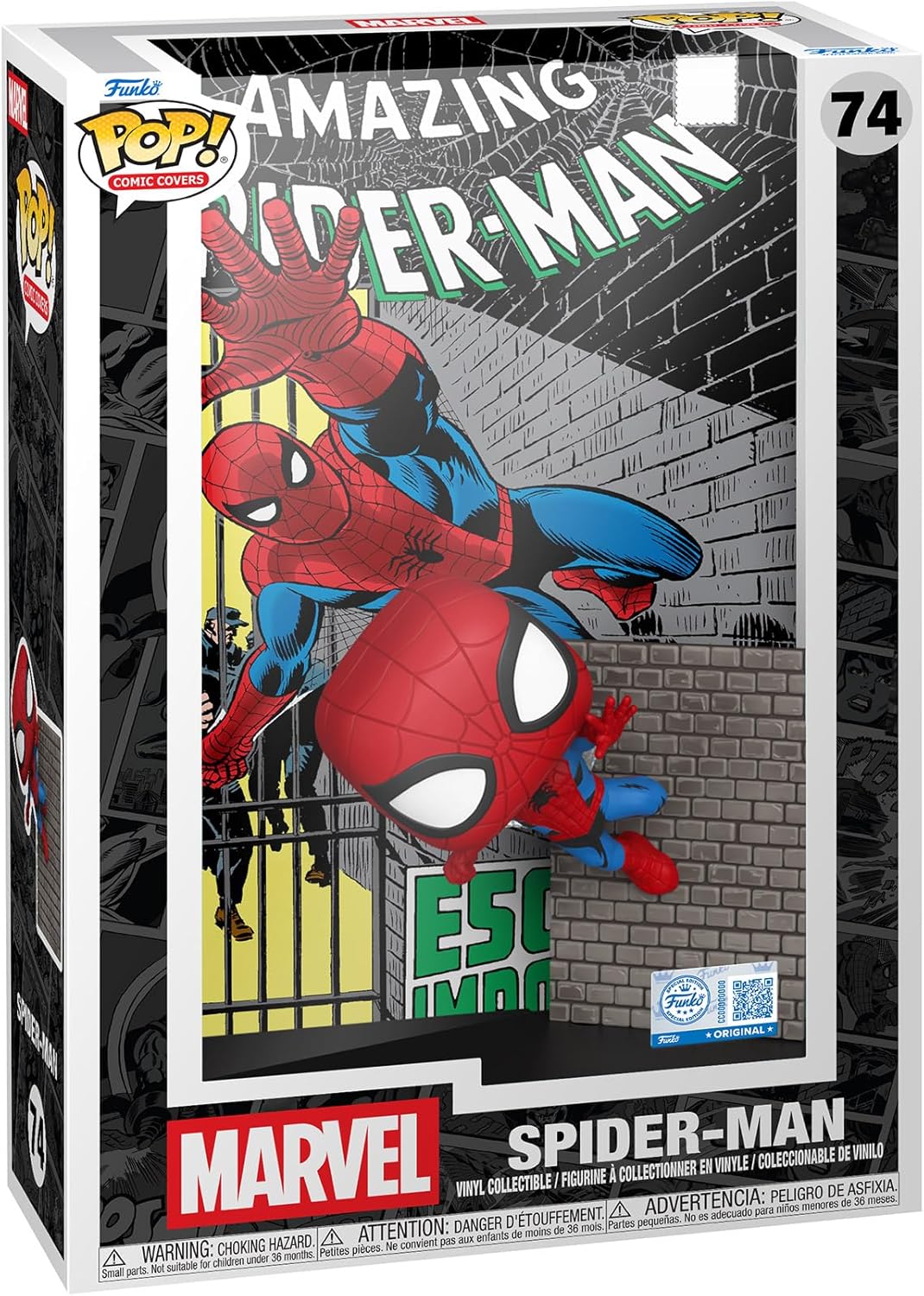 Amazing Spider - Man - Comic Cover - 74 - Special Edition - Marvel - Funko Pop!