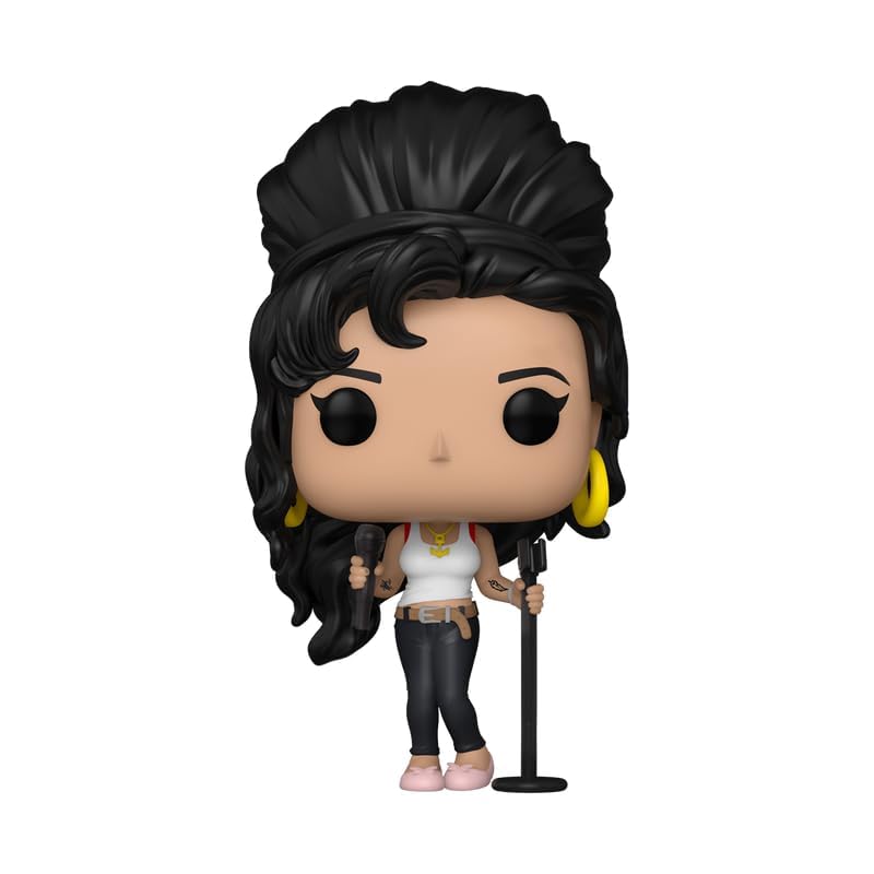 Amy Winehouse - White Tank Top - 355 - Special Edition - Rocks - Funko Pop!