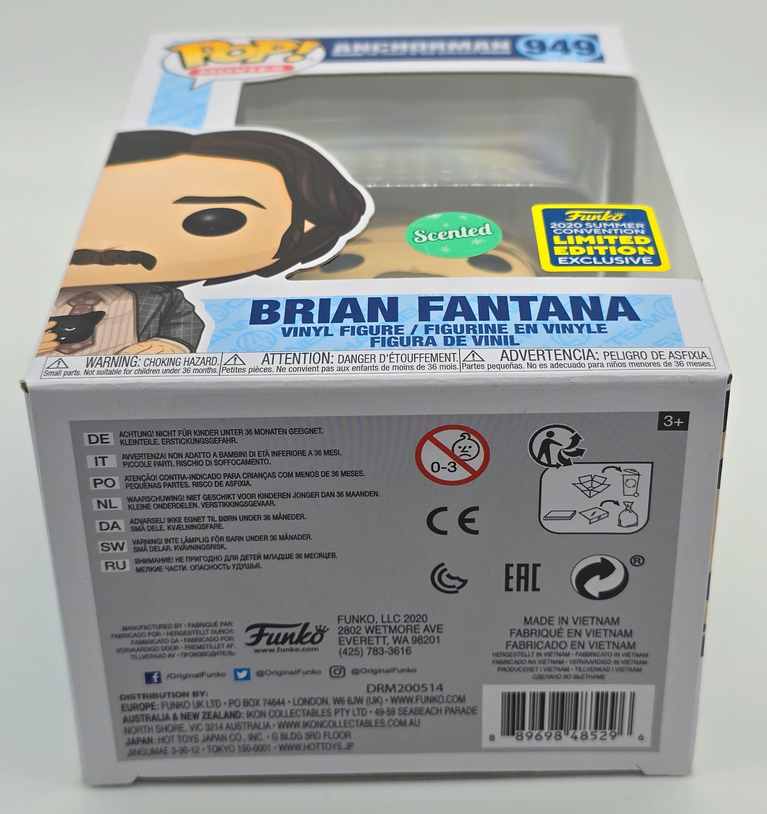 Anchorman - Brian Fantana - #949 - 2020 Convention Exclusive (Scented) - Movies