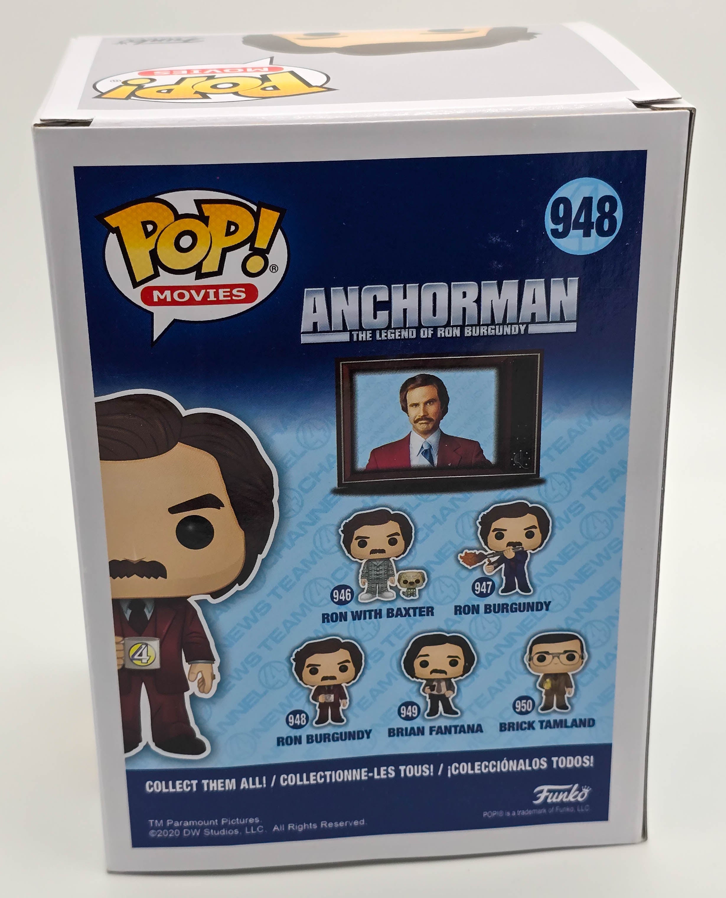 Anchorman - Ron Burgundy - #948- 2020 Convention Exclusive - Movies