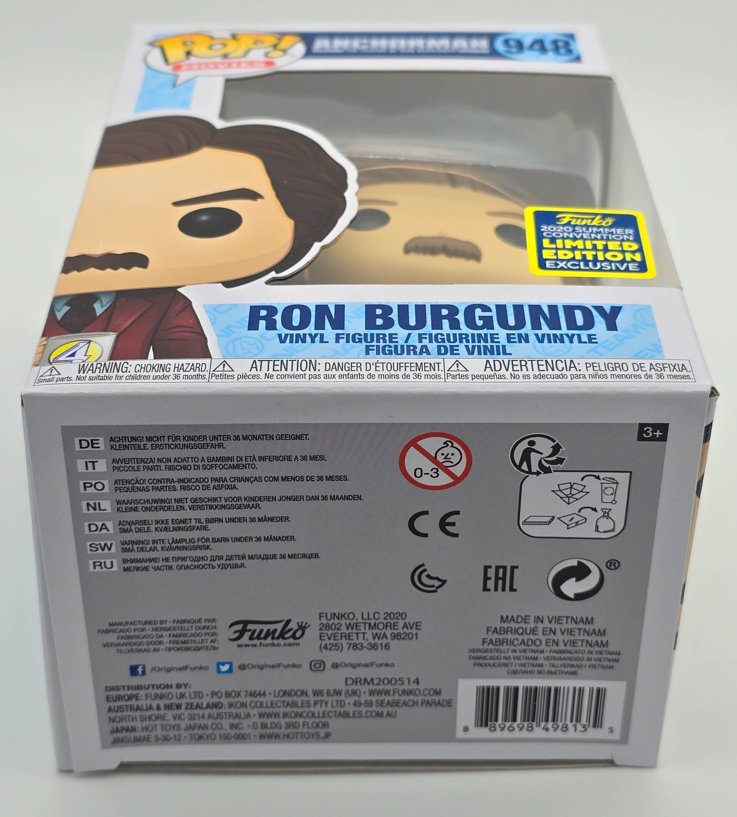 Anchorman - Ron Burgundy - #948- 2020 Convention Exclusive - Movies