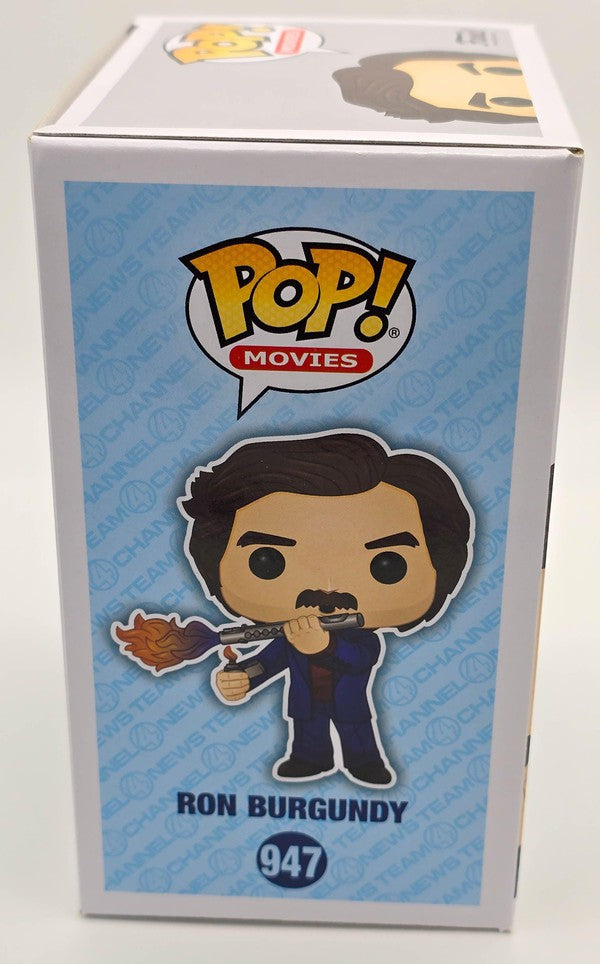 Anchorman - Ron Burgundy With Jazz Flute - #947- 2020 Convention Exclusive - Movies - Funko Pop!