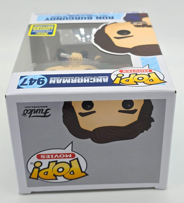 Anchorman - Ron Burgundy With Jazz Flute - #947- 2020 Convention Exclusive - Movies - Funko Pop!