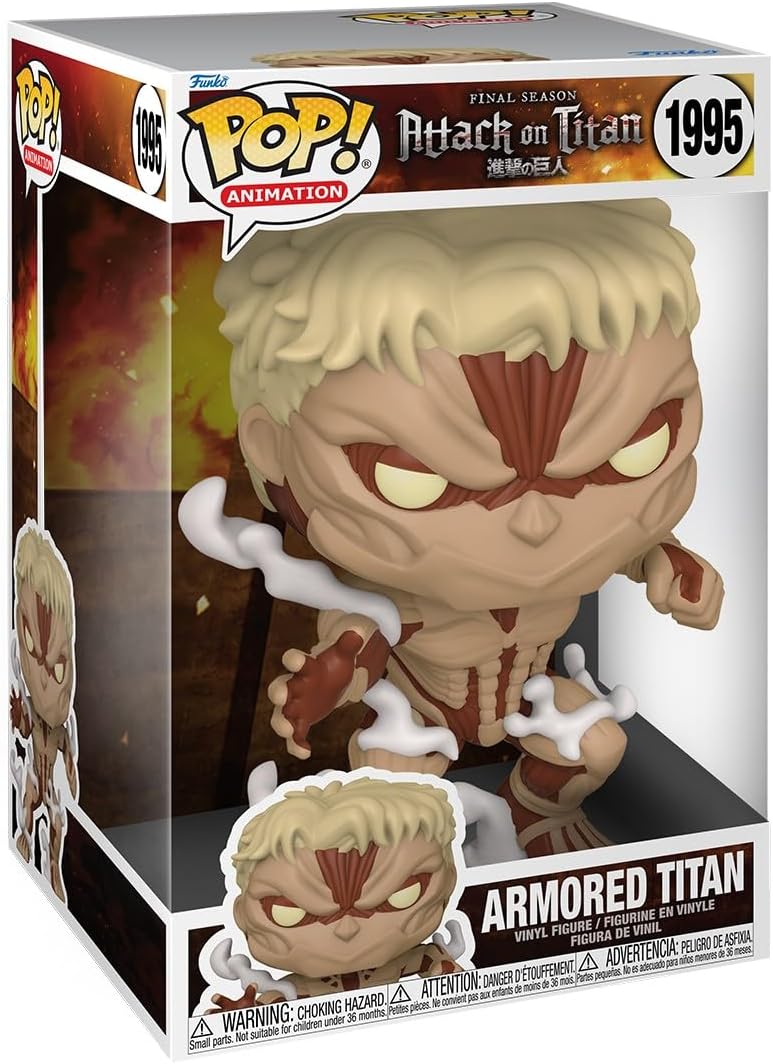 Attack on Titan - Armored Titan - 1995 - Anime - Jumbo Funko Pop!