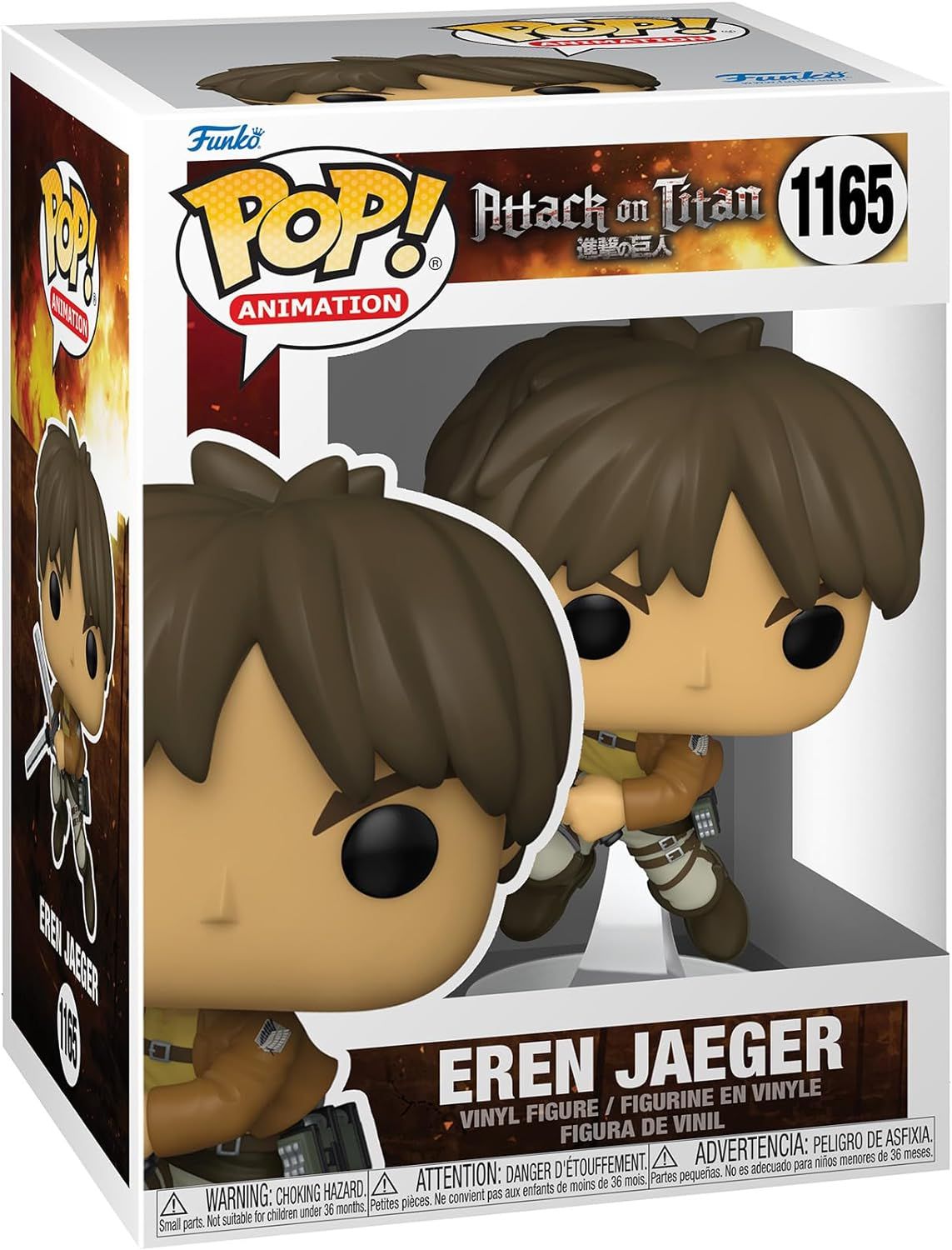 Attack on Titan - Eren Jaeger - #1165 - Anime - Funko Pop!