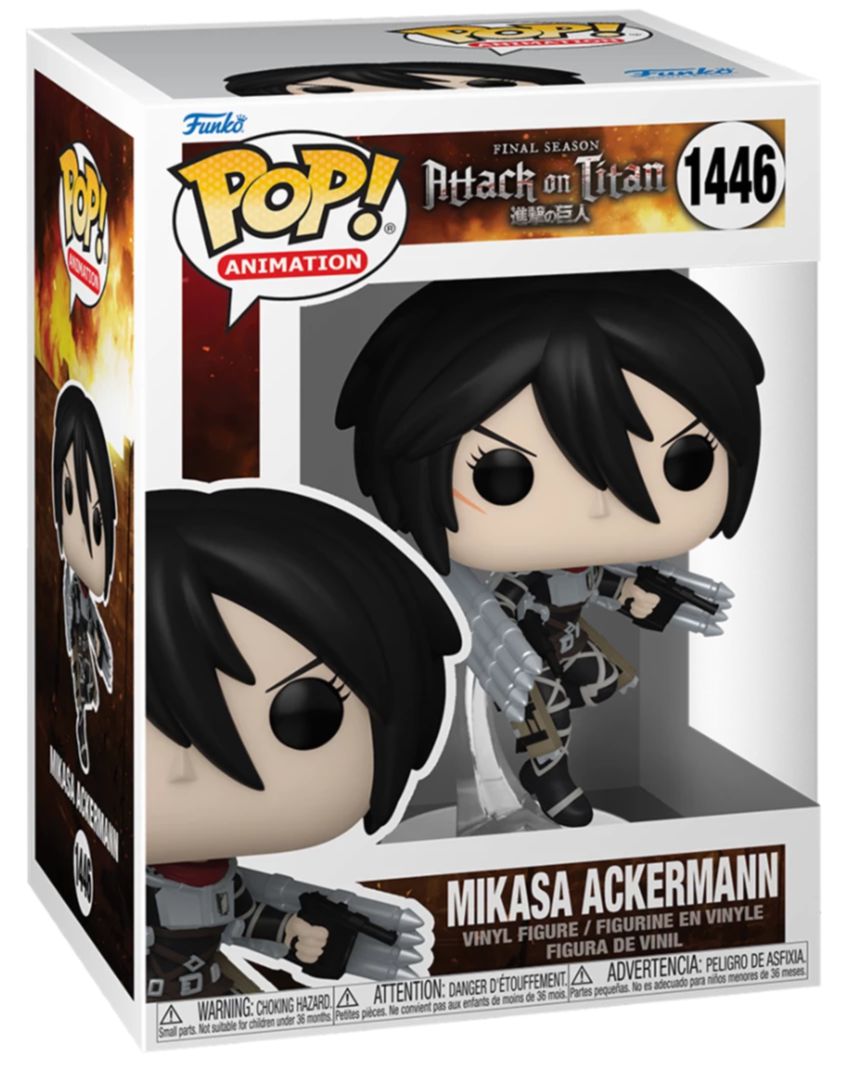 Attack on Titan - Mikasa Ackerman - #1446 - Anime - Funko Pop!