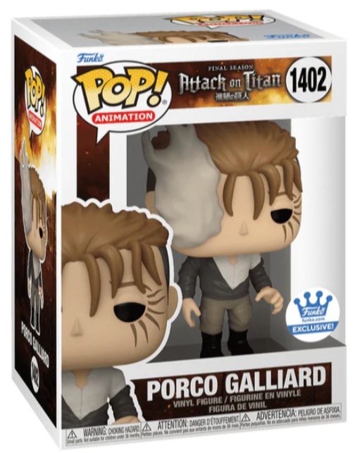 Attack on Titan - Porco Galliard - #1402 - Funko Shop Exclusive - Anime - Funko Pop!