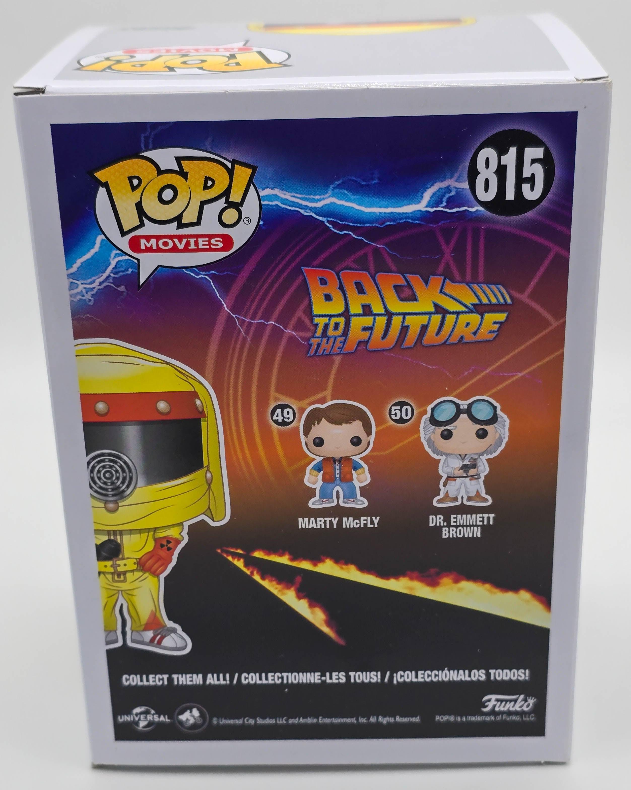 Back To The Future - Marty In Hazmat - #815 - 2019 Convention Exclusive - Movies - Funko Pop!