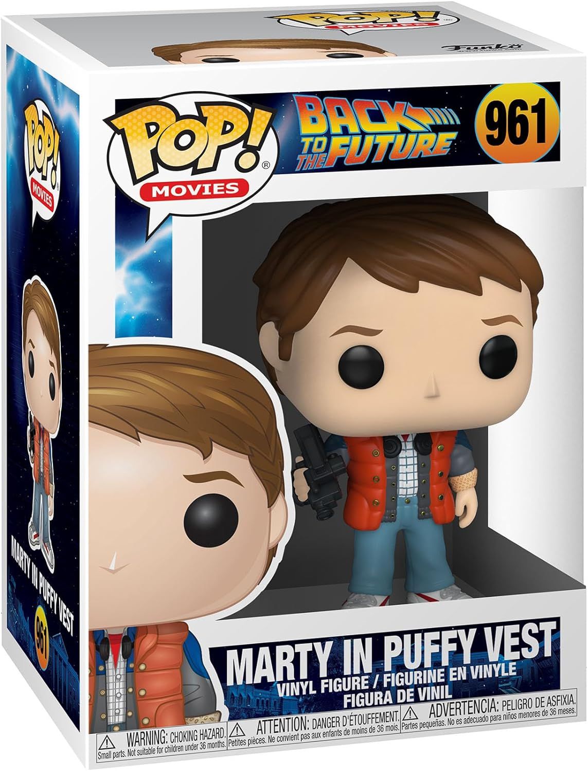 Back To The Future - Marty In Puffer Vest - #961 - Movies