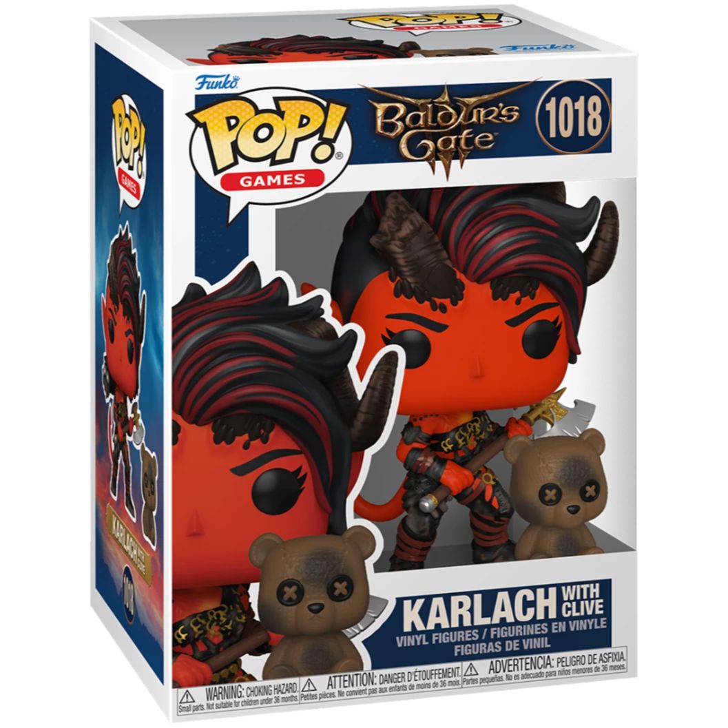 Baldur's Gate 3 - Karlach & Clive - #1018 - Games - Funko Pop!