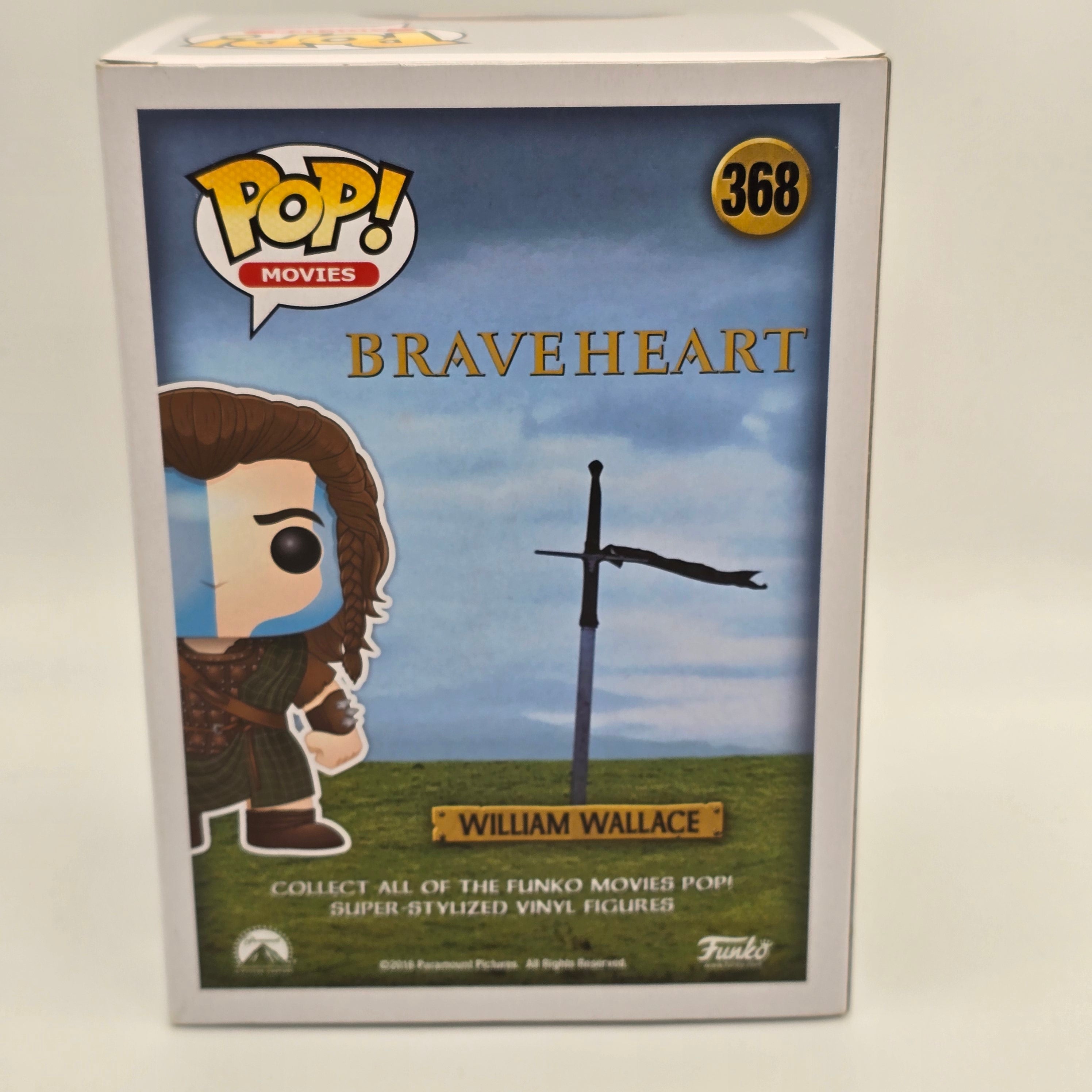 Braveheart - William Wallace - #368 - Movies - Funko Pop!