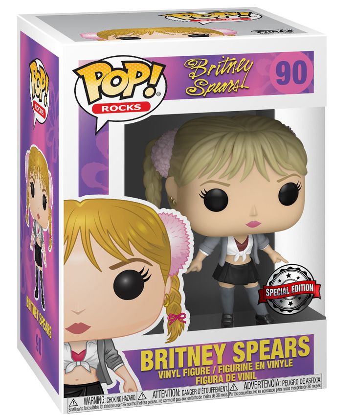 Britney Spears - Oops I Did It Again - #90 - Special Edition - Rocks - Funko Pop!