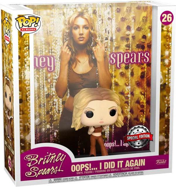 Britney Spears - Oops! I Did It Again - Special Edition - Album Cover - Rocks - Funko Pop!