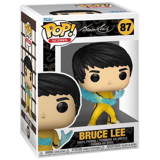 Bruce Lee - #87 - Yellow Suit - Icons - Funko Pop!