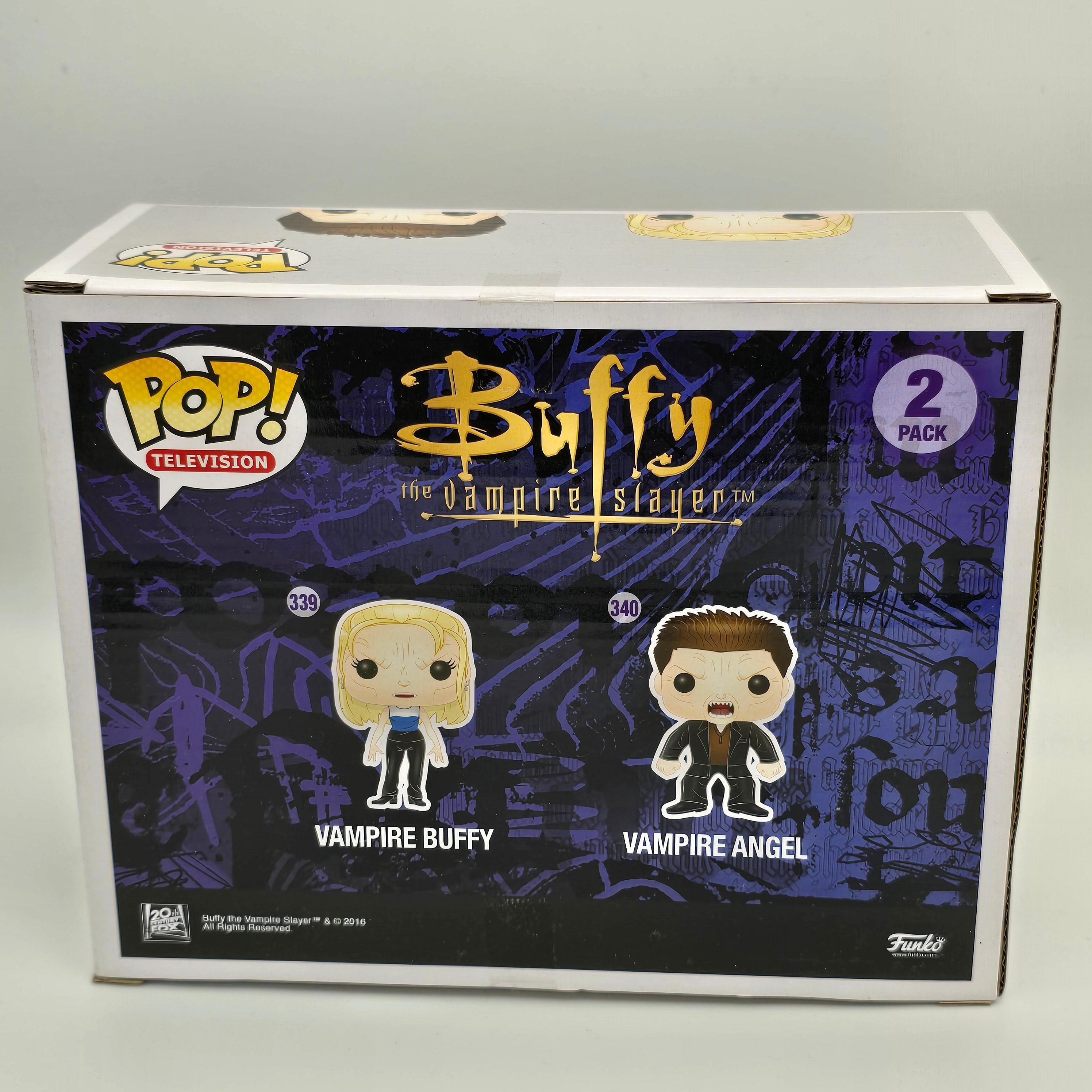 Buffy The Vampire Slayer - Vampire Buffy & Angel - 2016 Convention Exclusive - Twin Pack - Television - Funko Pop!