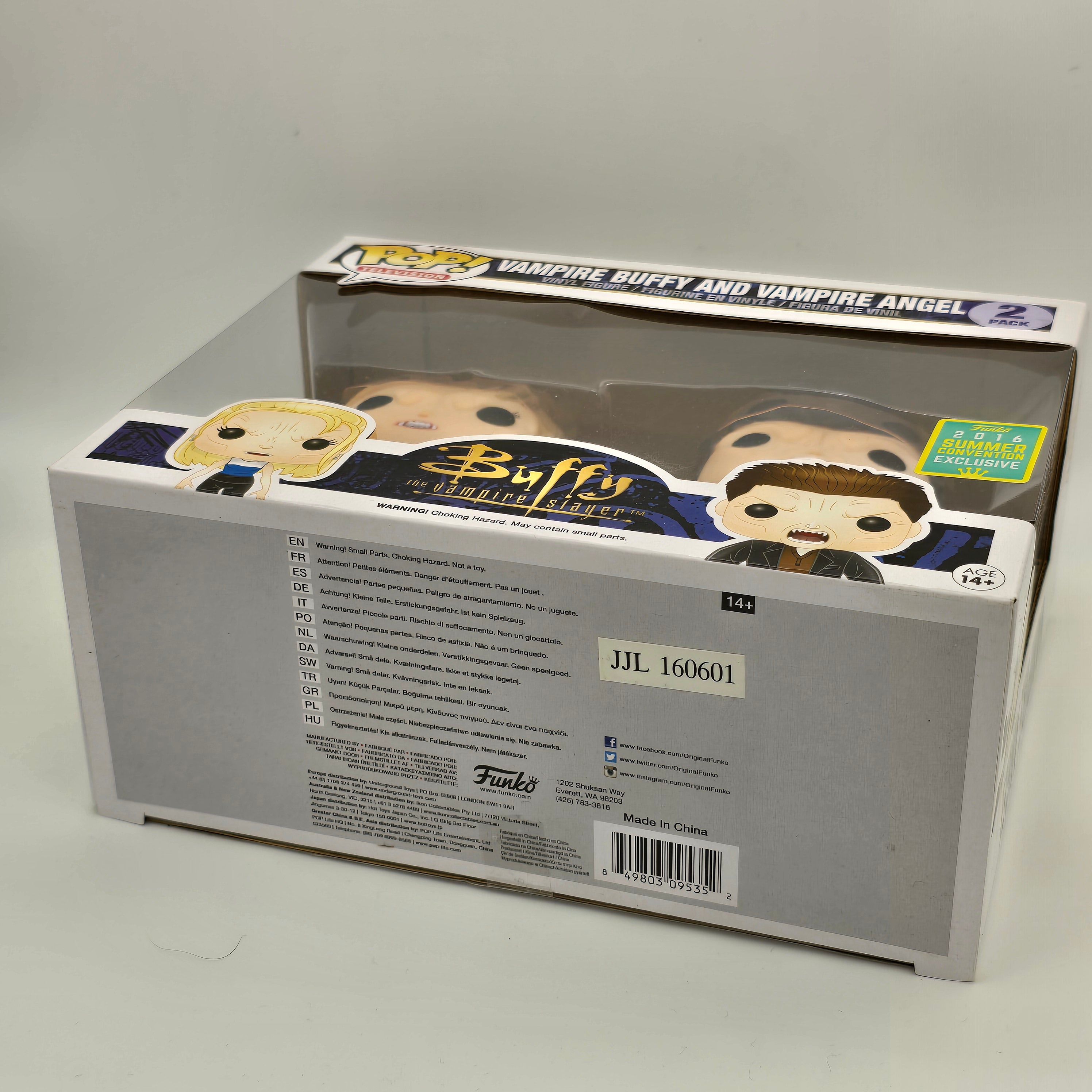 Buffy The Vampire Slayer - Vampire Buffy & Angel - 2016 Convention Exclusive - Twin Pack - Television - Funko Pop!