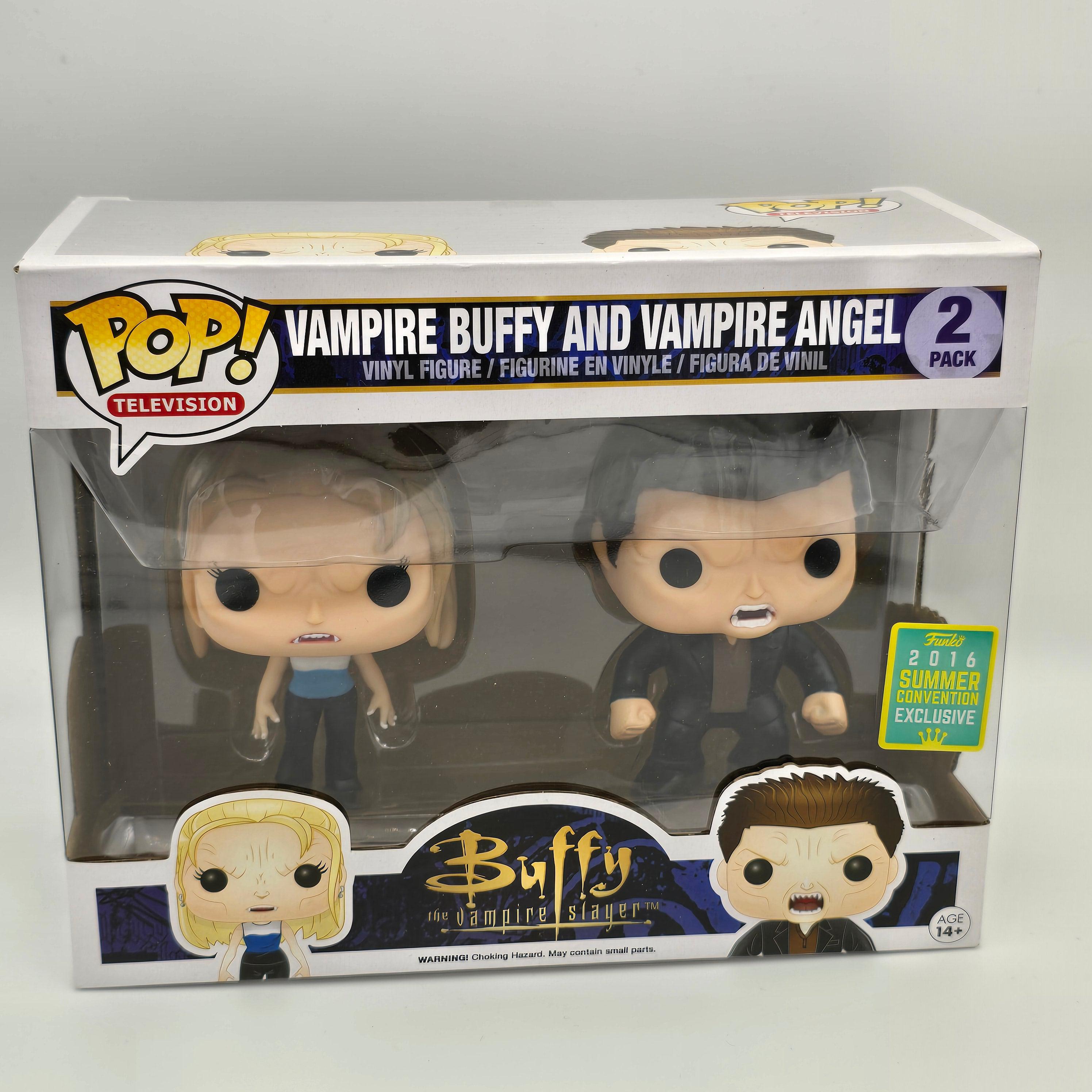 Buffy The Vampire Slayer - Vampire Buffy & Angel - 2016 Convention Exclusive - Twin Pack - Television - Funko Pop!