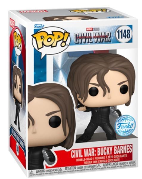 Captain America Civil War - Bucky Barnes - #1148 - Special Edition - Marvel - Funko Pop!